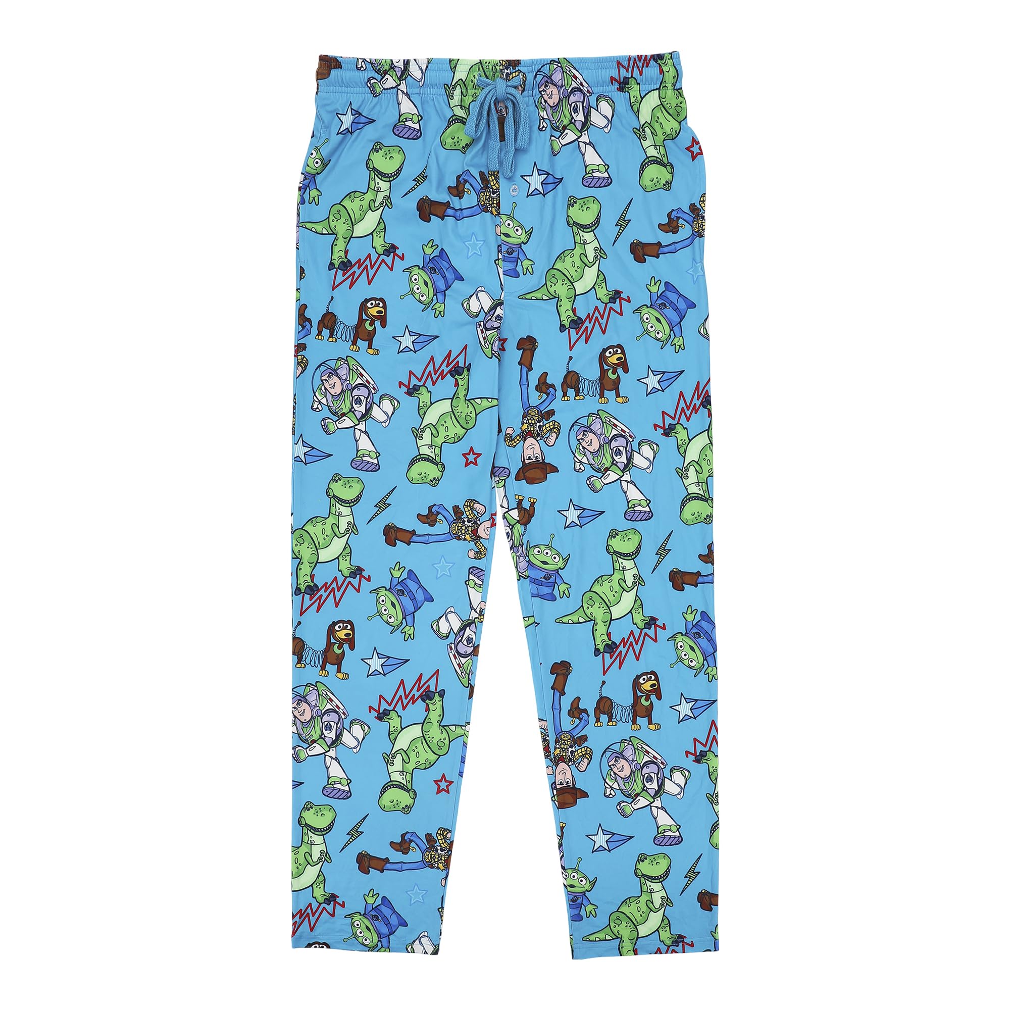 Toy Story Favorite Characters Men's All-Over Print Sleep Pajama Pants