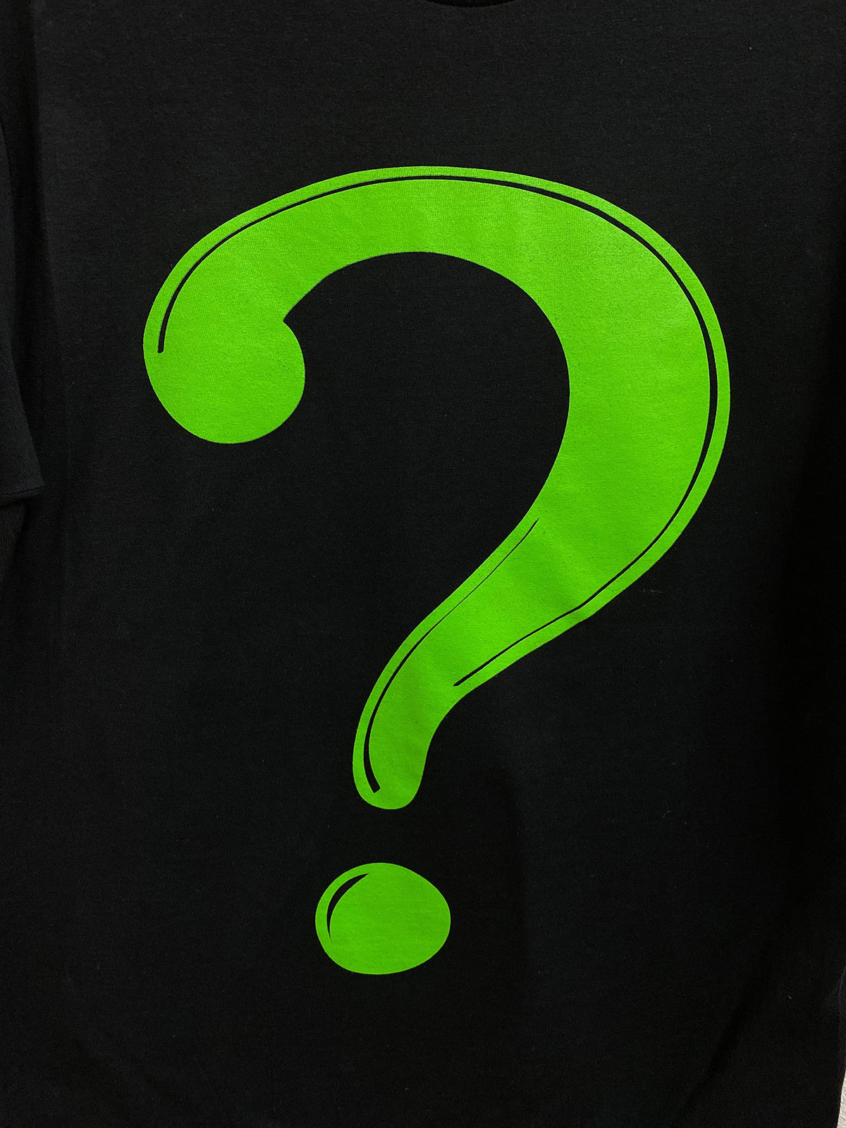 Batman Riddler Logo Men's Black T-shirt