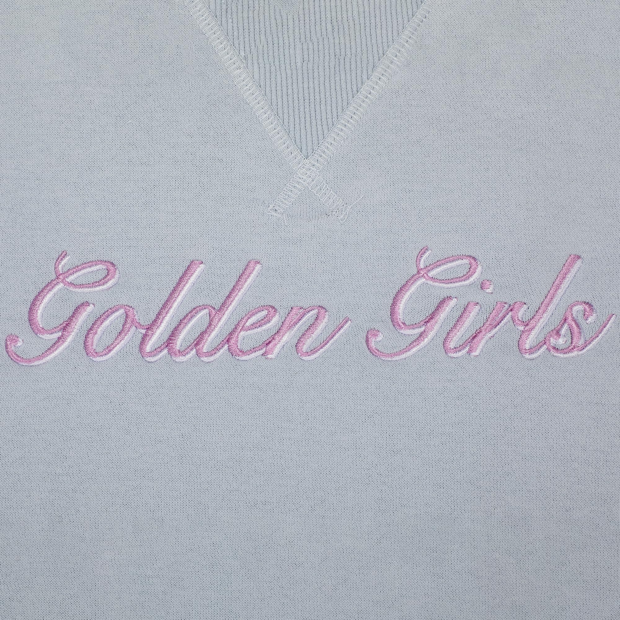 Golden Girls Miami Girls Club Women's Blue Crew Neck Long Sleeve Sweatshirt