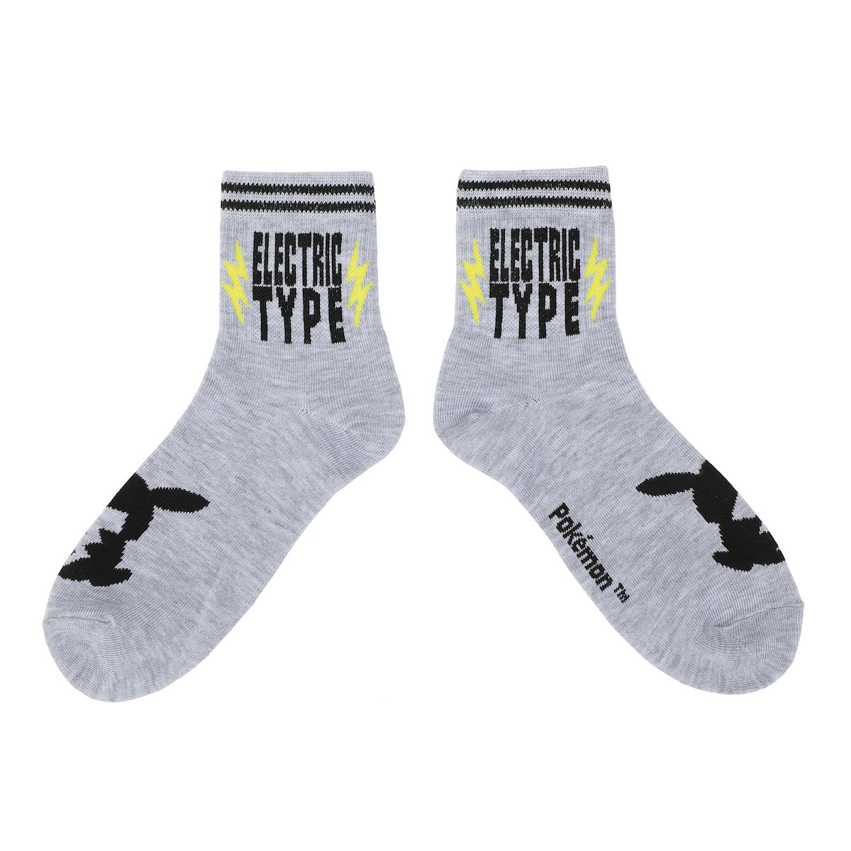 Pokemon Pikachu Women's 3-Pair Athletic Quarter Ankle  Crew Socks