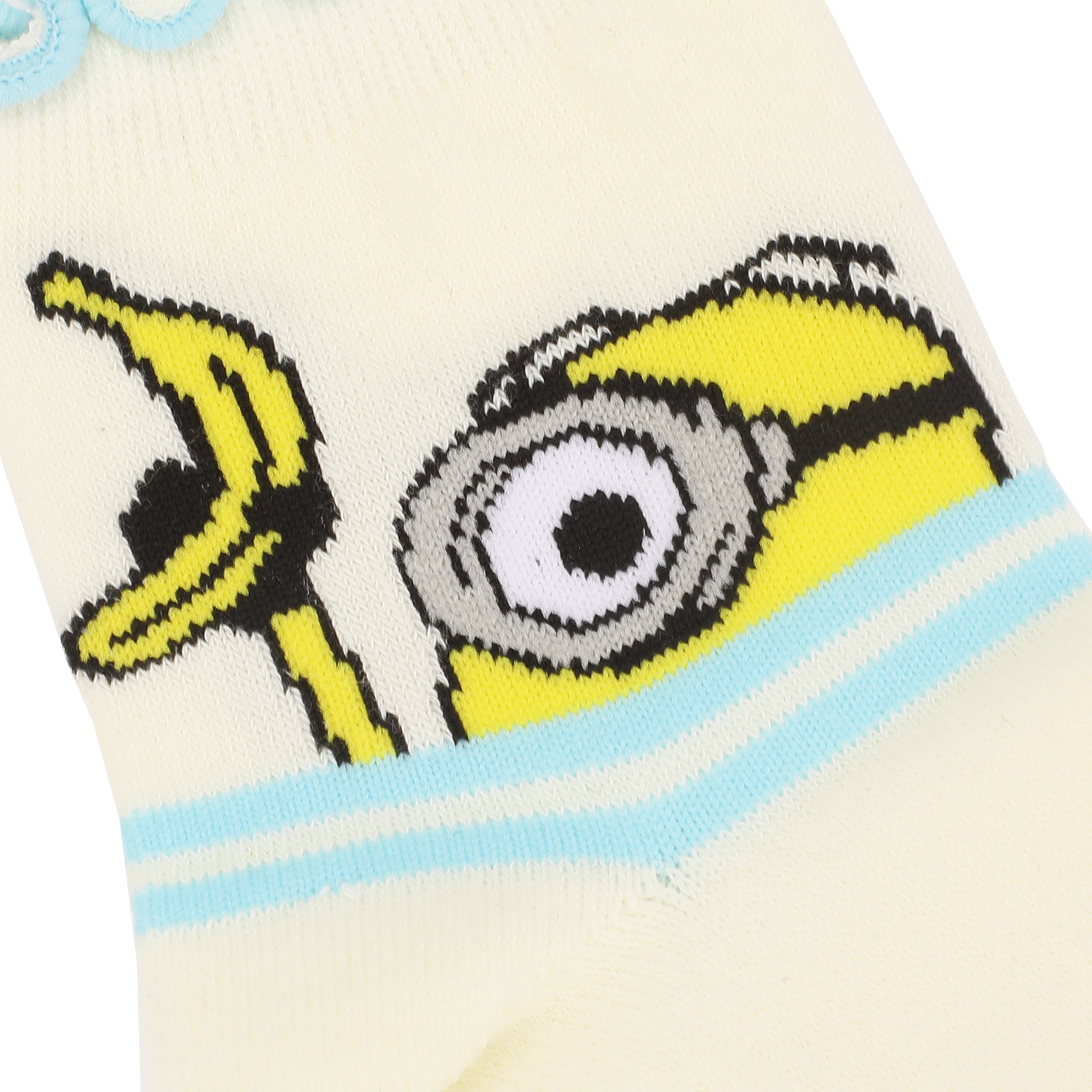 Minions Minions Peekaboo Womens Casual Quarter Crews 3 pack