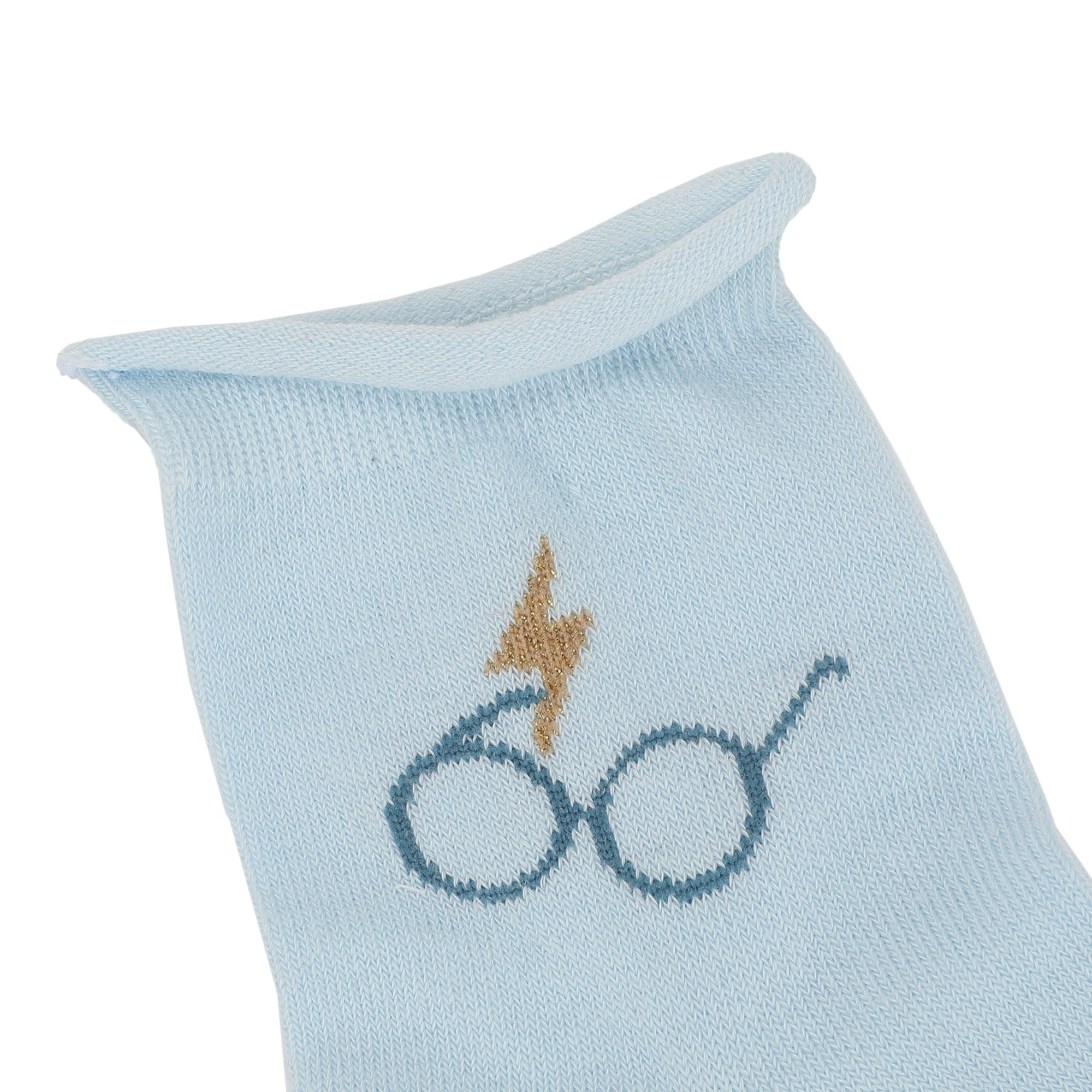 Harry Potter Hogwarts Holiday Womens Casual Quarter Crew Socks 3 Pack