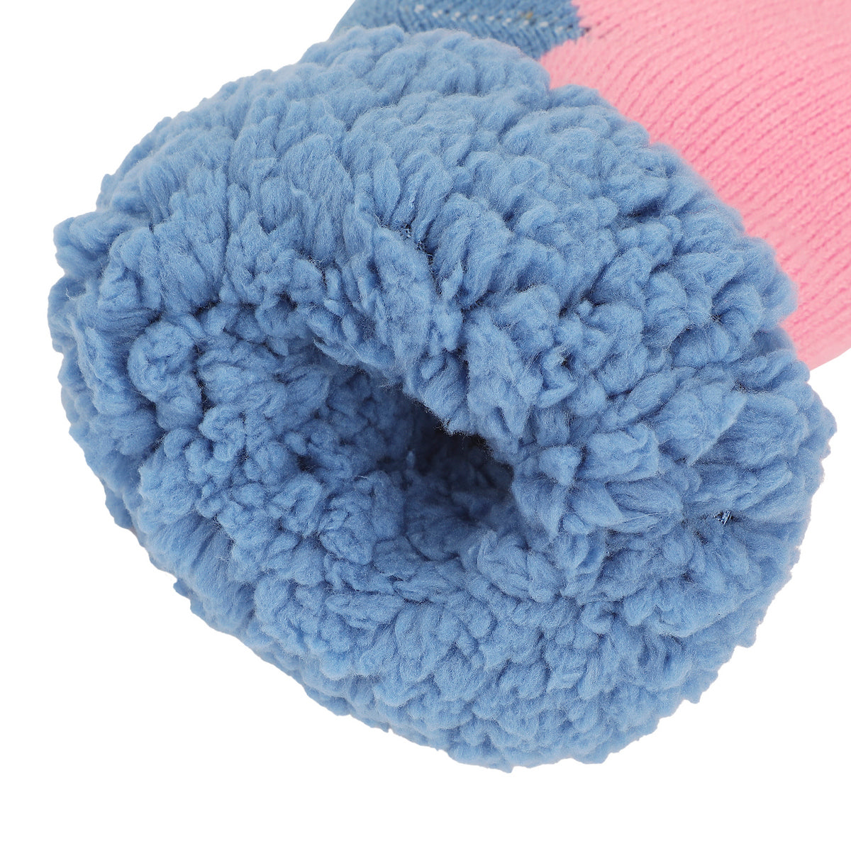 Sailor Moon Symbol Womens Faux Sherpa Lined Quarter Cozy Sock