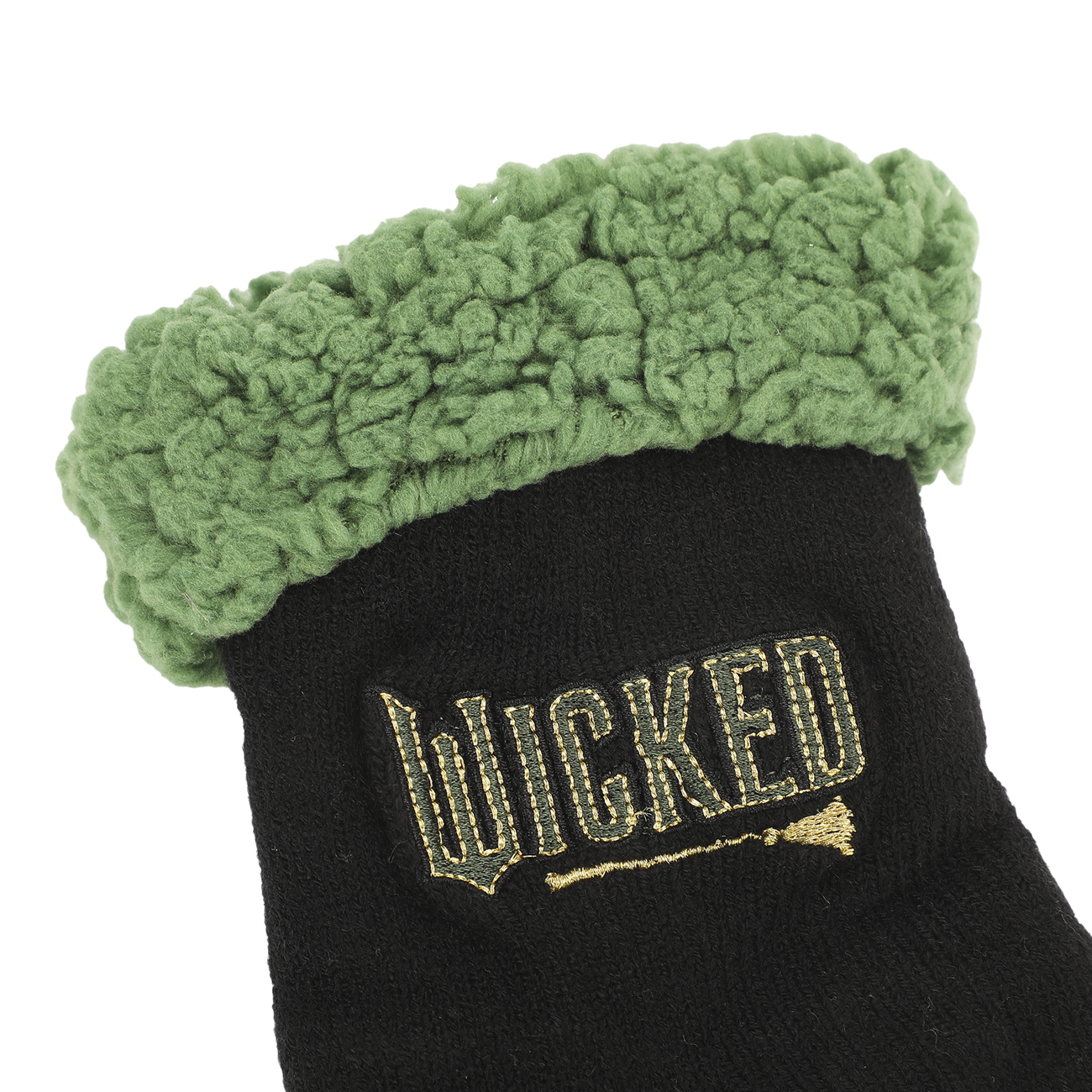 Wicked Embroidered Logo Women's Quarter Cozy Socks