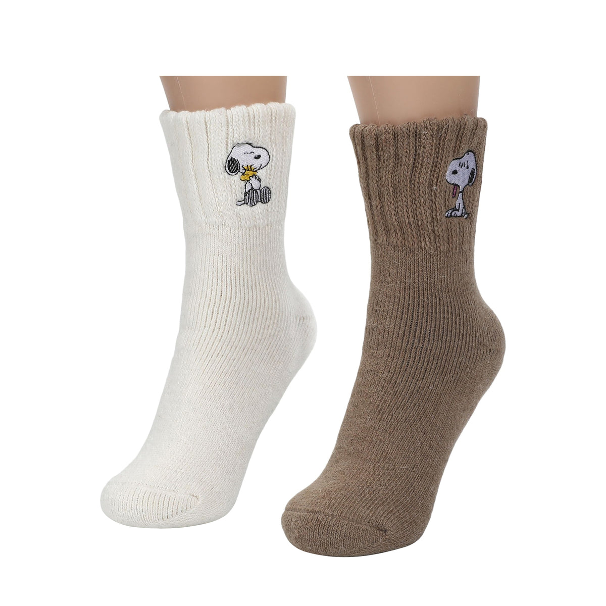 Peanuts Snoopy Women's Novelty Half Crew Boot Socks (Pack of 2)