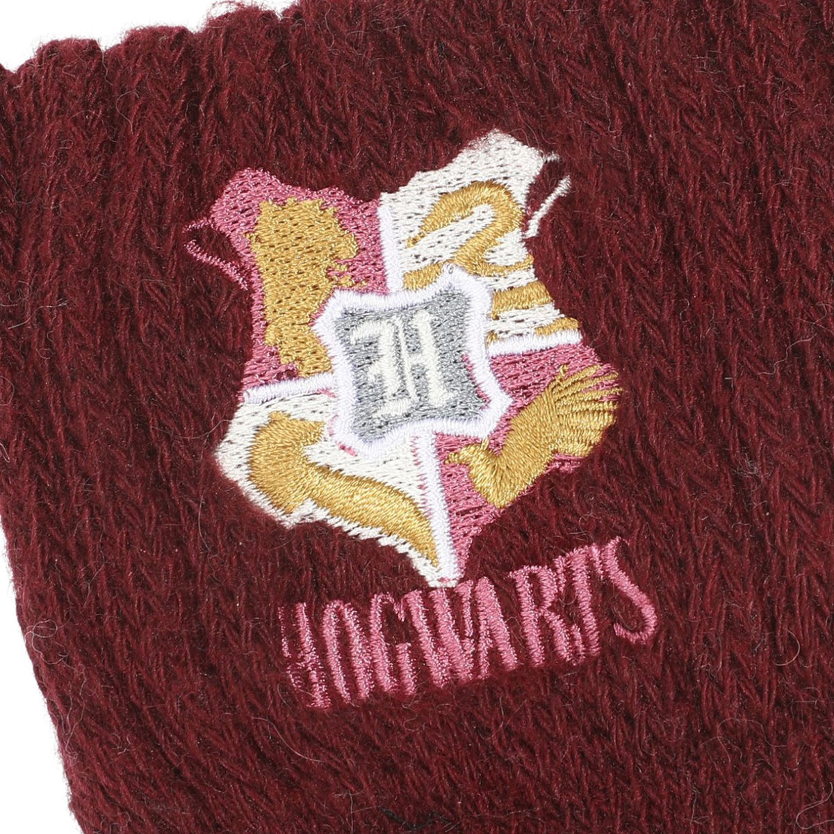 Harry Potter Hogwarts Icons Women's Novelty Half Crew Boot Socks (Pack of 2)
