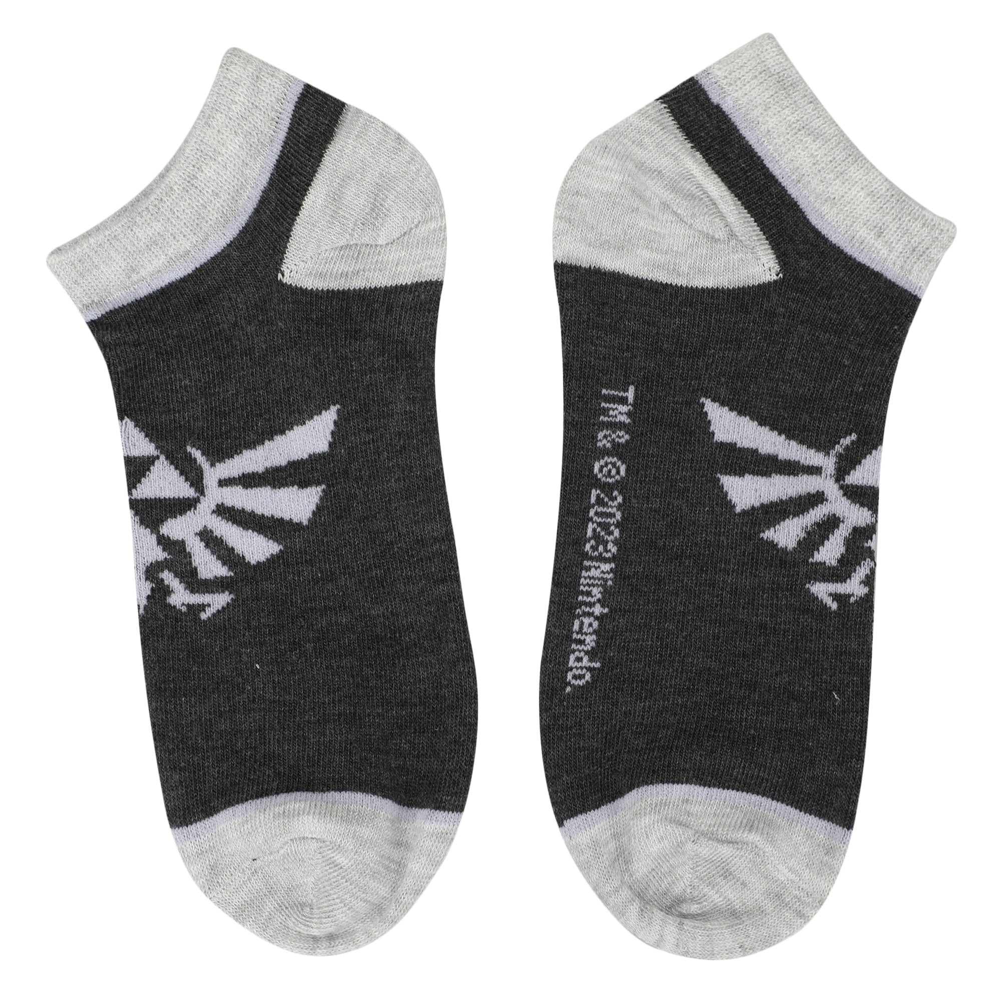 The Legend Of Zelda Hylian Crest Women's 5-Pack Ankle Socks