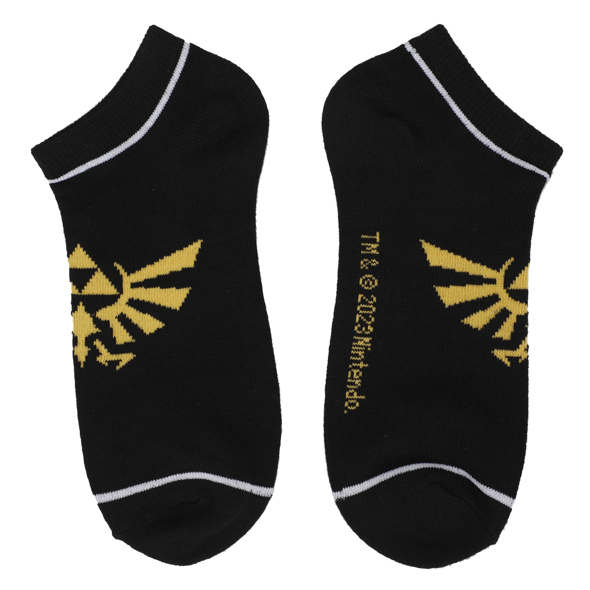 The Legend Of Zelda Hylian Crest Women's 5-Pack Ankle Socks