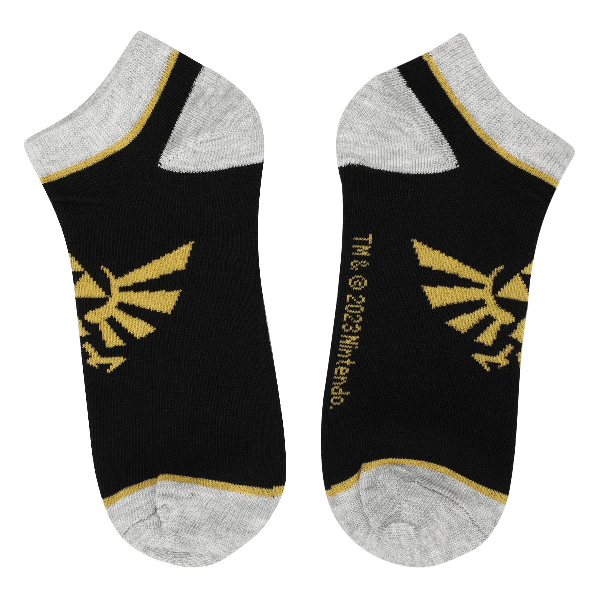 The Legend Of Zelda Hylian Crest Women's 5-Pack Ankle Socks