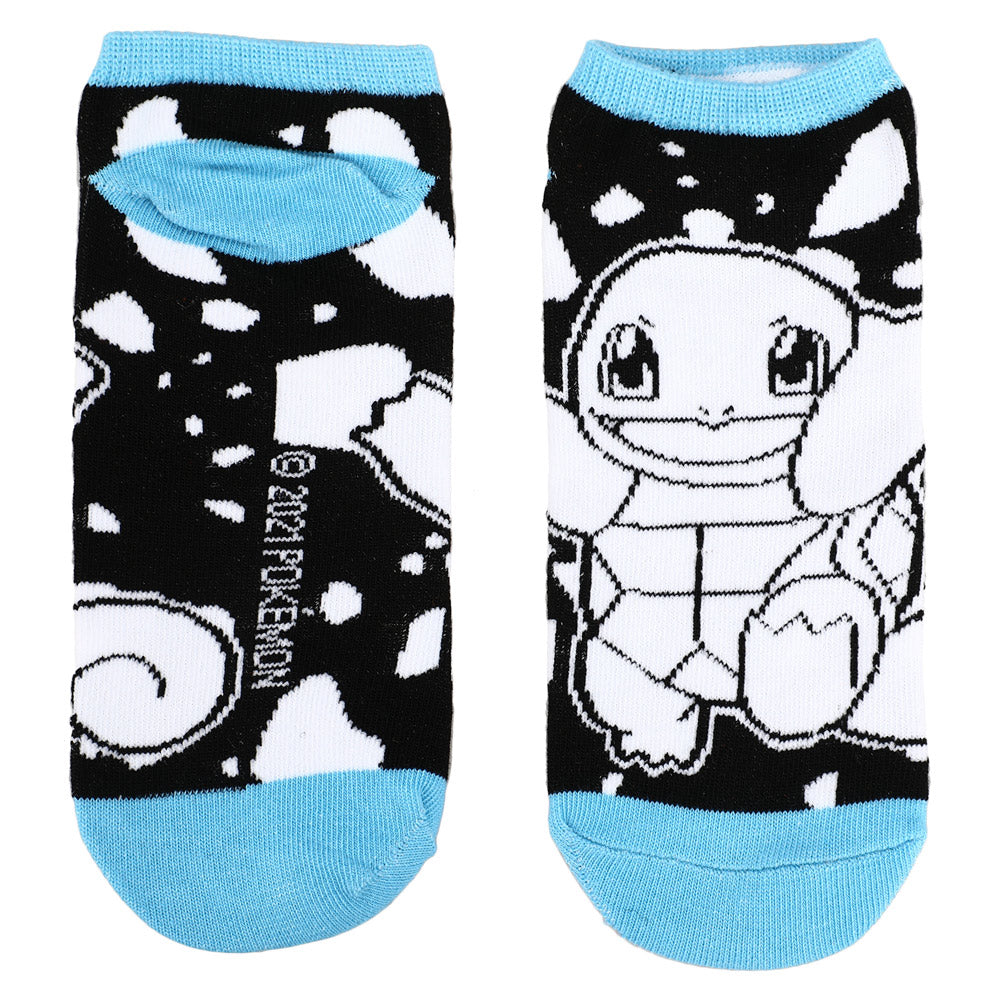 Pokemon Starter Types Women Ankle Socks set 5-Pack