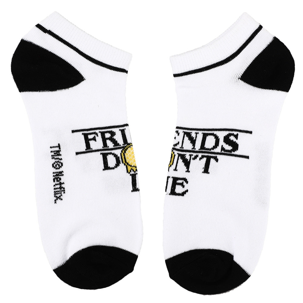 Stranger Things Logos Casual Ankle Socks for Men 5-Pack