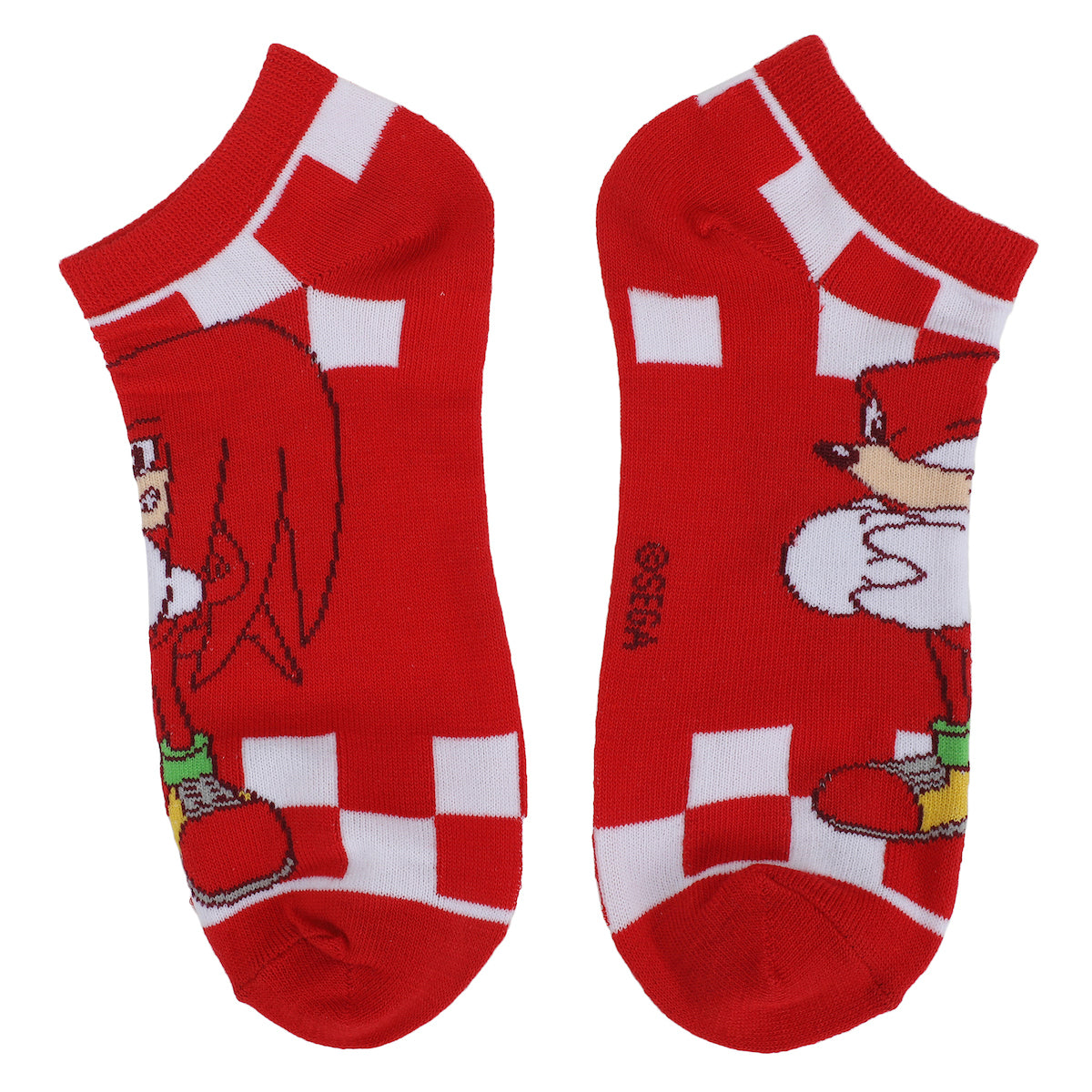 Sonic The Hedgehog Characters Women's 5-Pair Ankle Socks