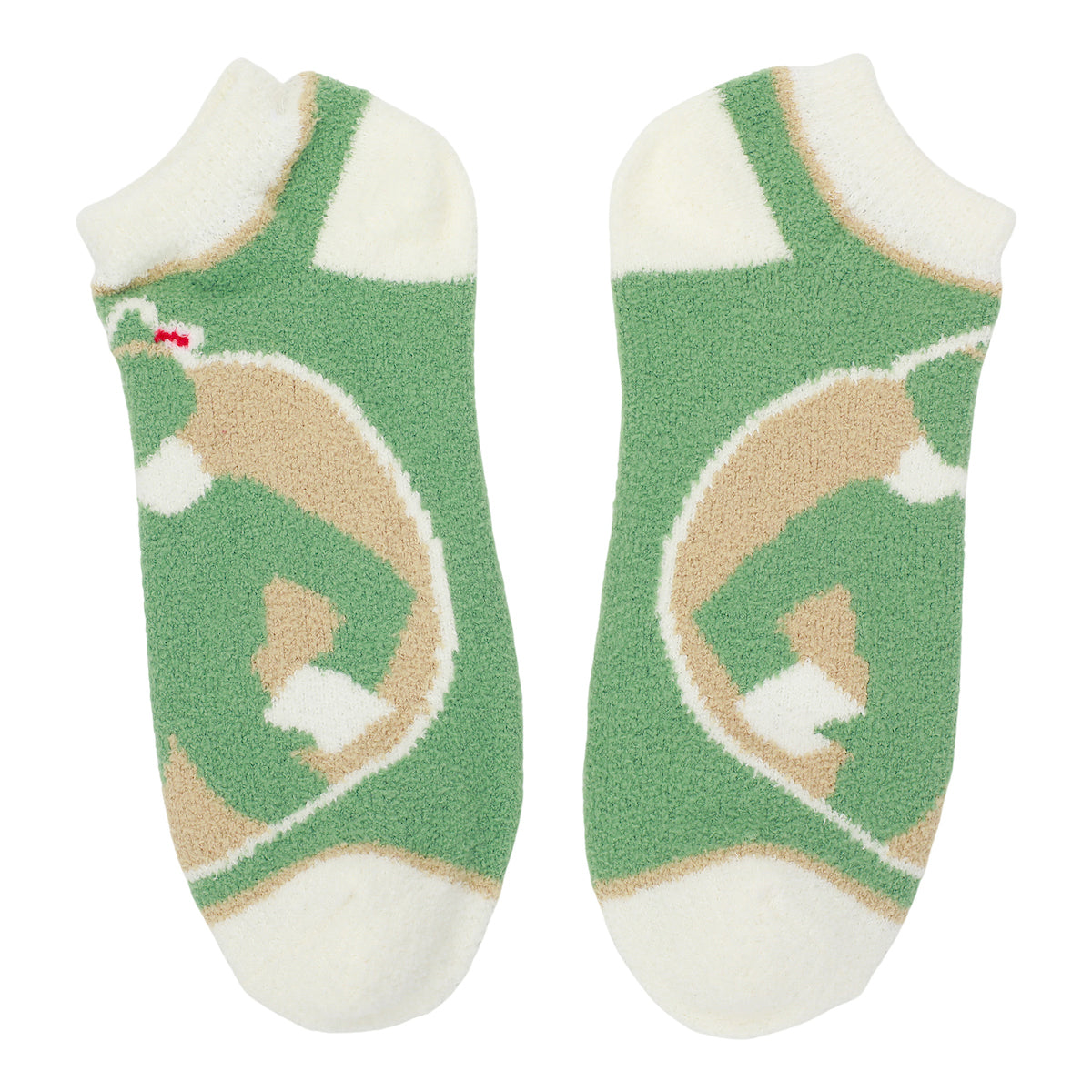 Adult Elf Movie Ankle Socks 3-Pack - Festive Loungewear for Elf Enthusiasts
