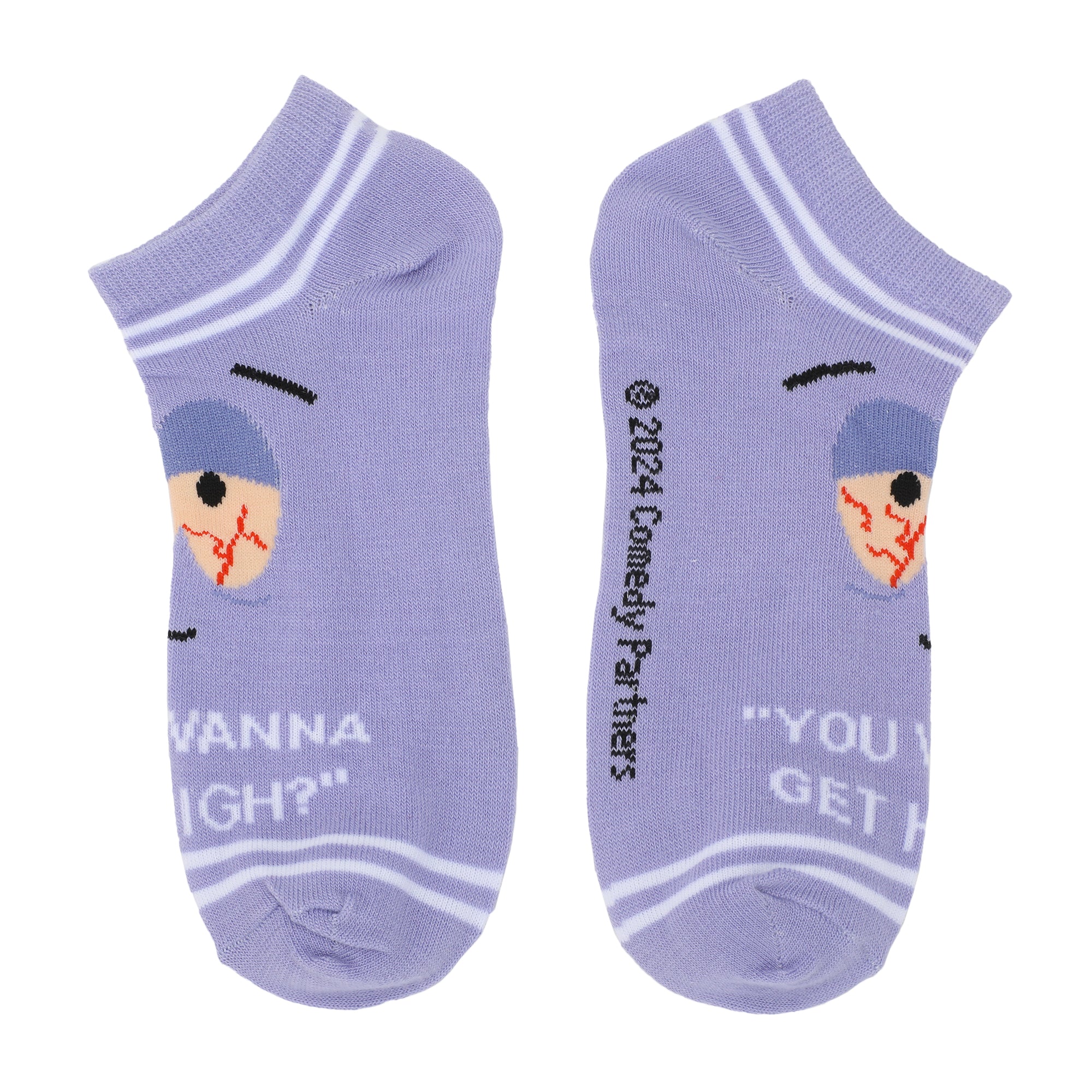 South Park Irreverent Quotes Women's 5-Pair Ankle Socks