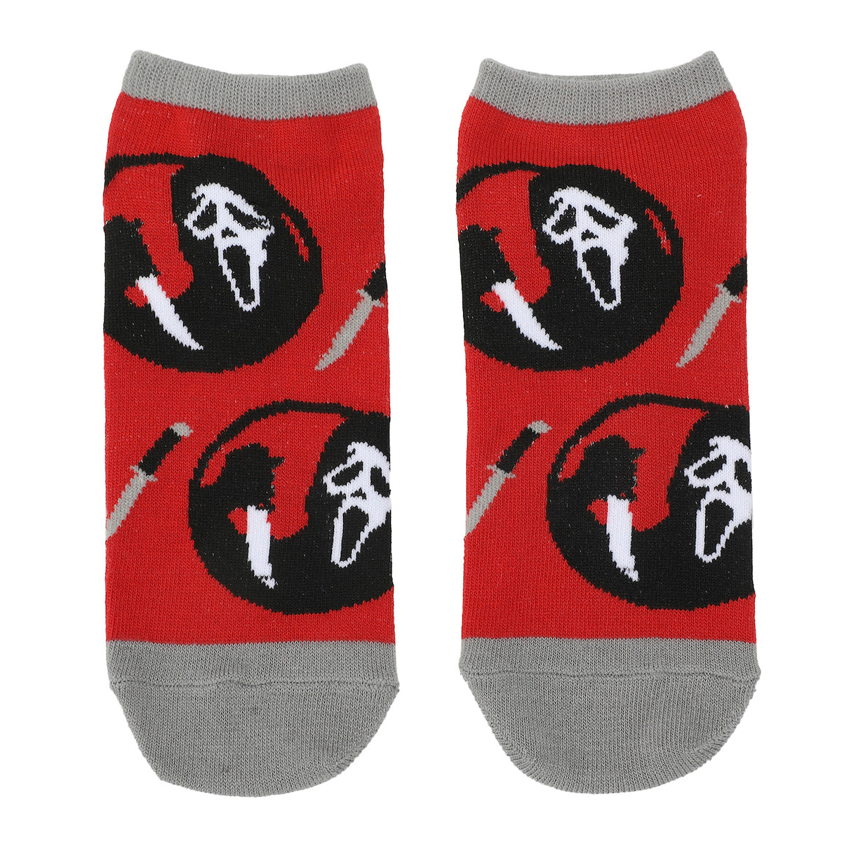 Ghostface Character Art Women's 5-Pair Ankle Socks