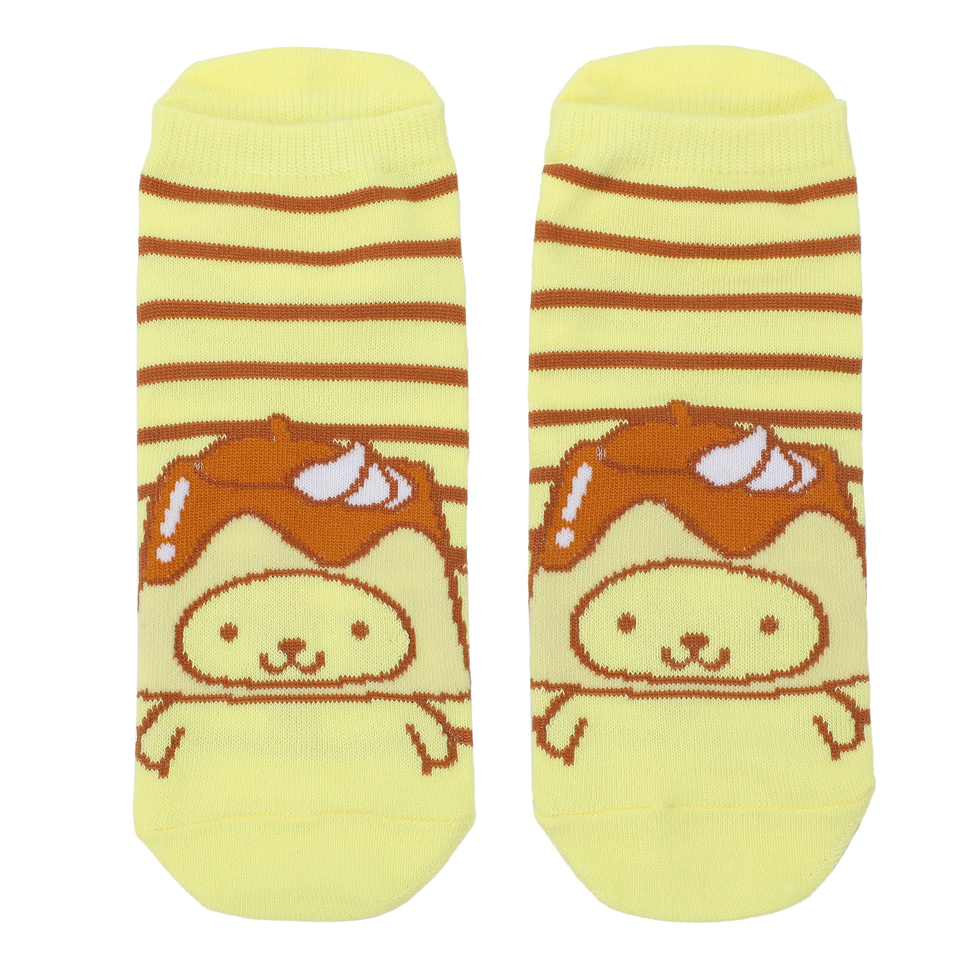 Hello Kitty & Friends Bathtime Women's 5-Pair Striped Ankle Socks