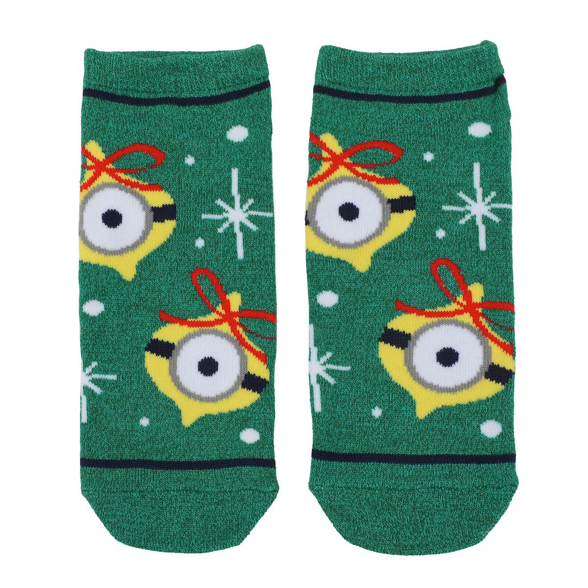 Despicable Me Christmas Minions Women's 5-Pair Ankle Socks