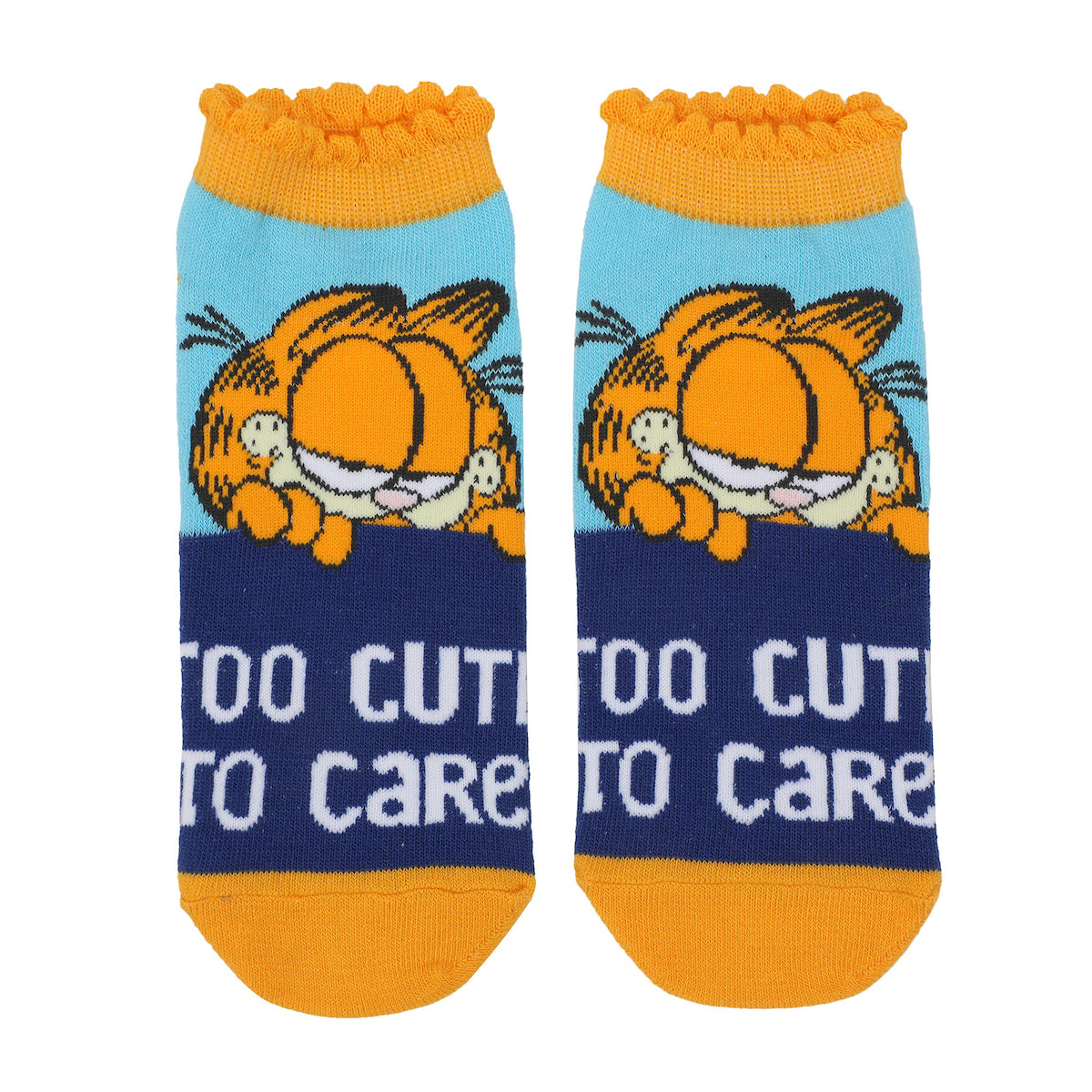 Garfield Cattitude Women's 5-Pair Ankle Socks