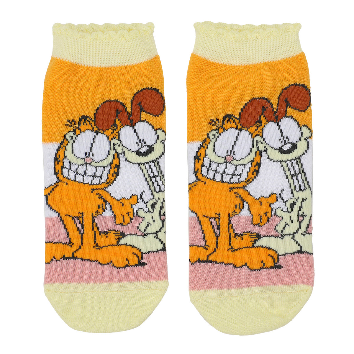 Garfield Cattitude Women's 5-Pair Ankle Socks