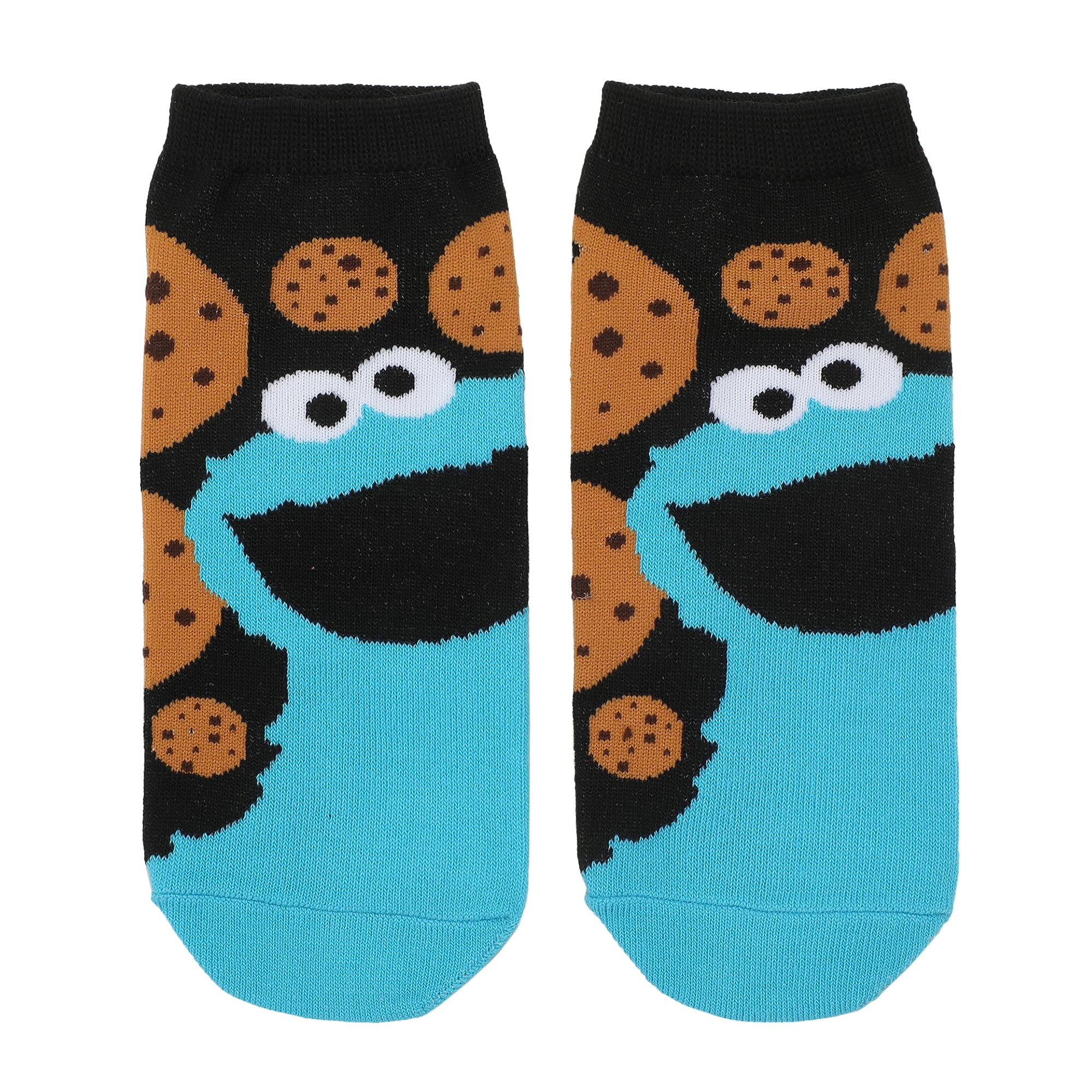 Sesame Street Character Art Women's 5-Pair Ankle Socks
