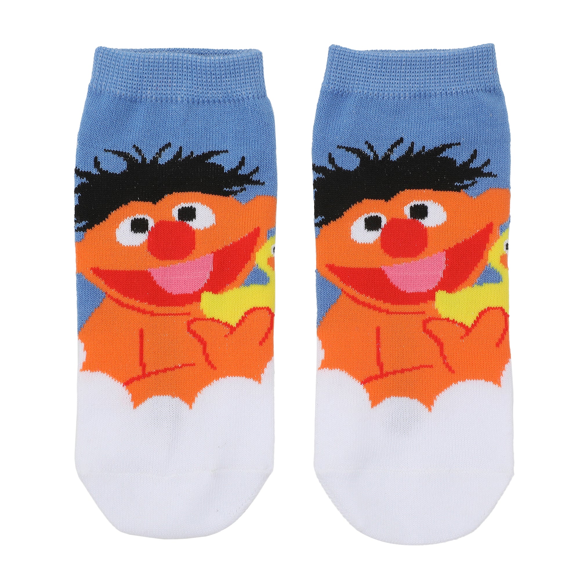 Sesame Street Character Art Women's 5-Pair Ankle Socks