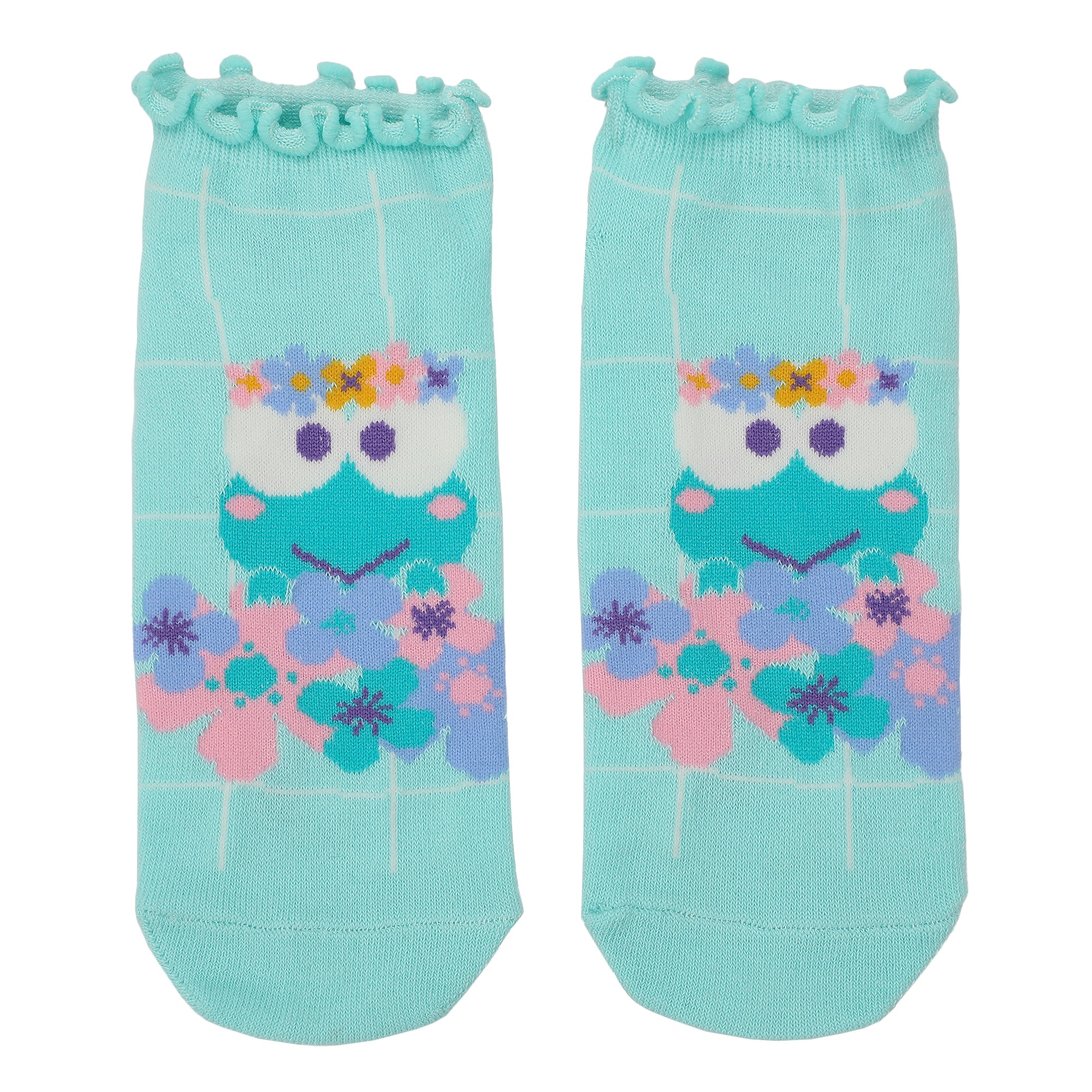 Hello Kitty & Friends Floral Character Art 5-Pair Women's Ankle Socks
