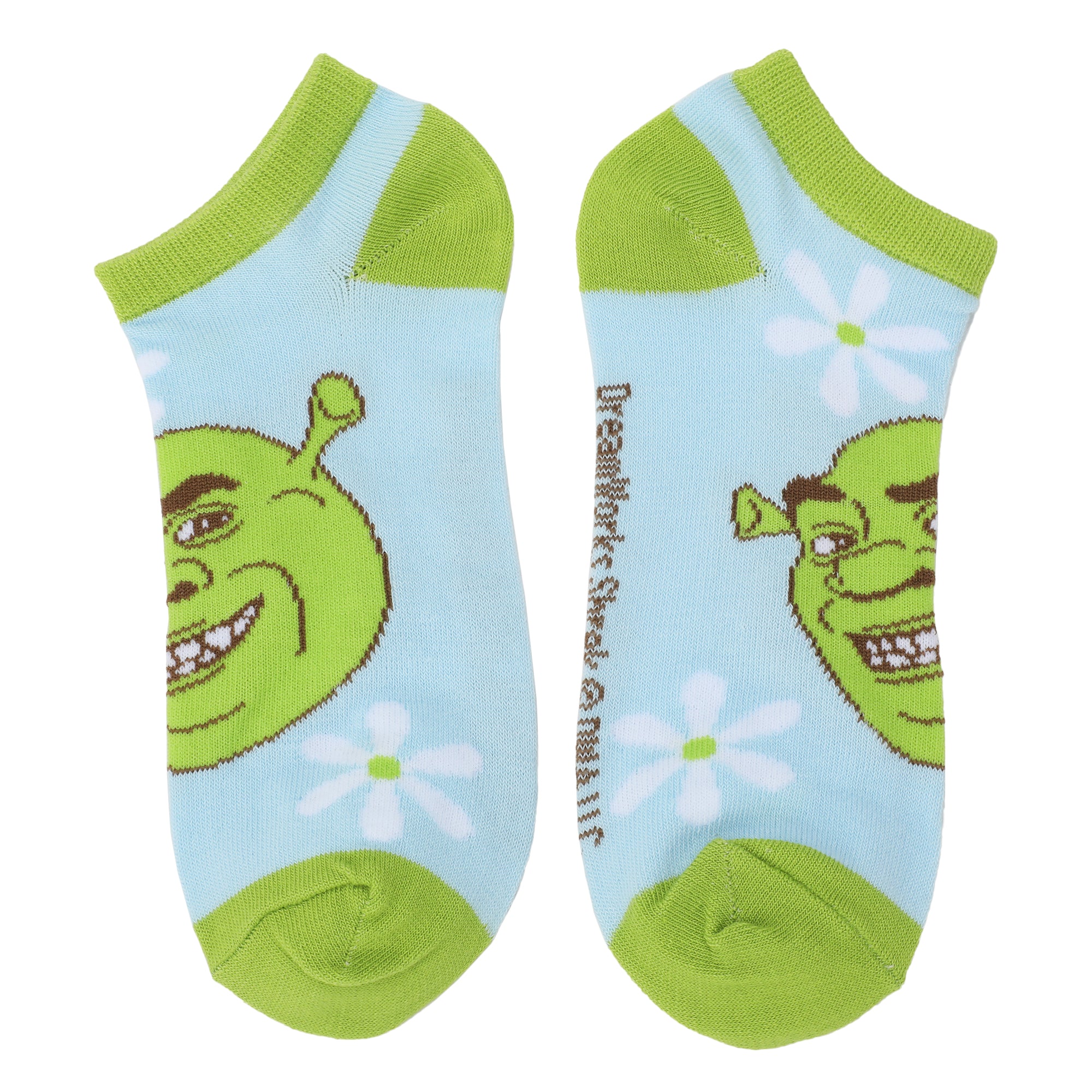 Shrek & Friends Women's 5-Pair Ankle Socks-OSFA