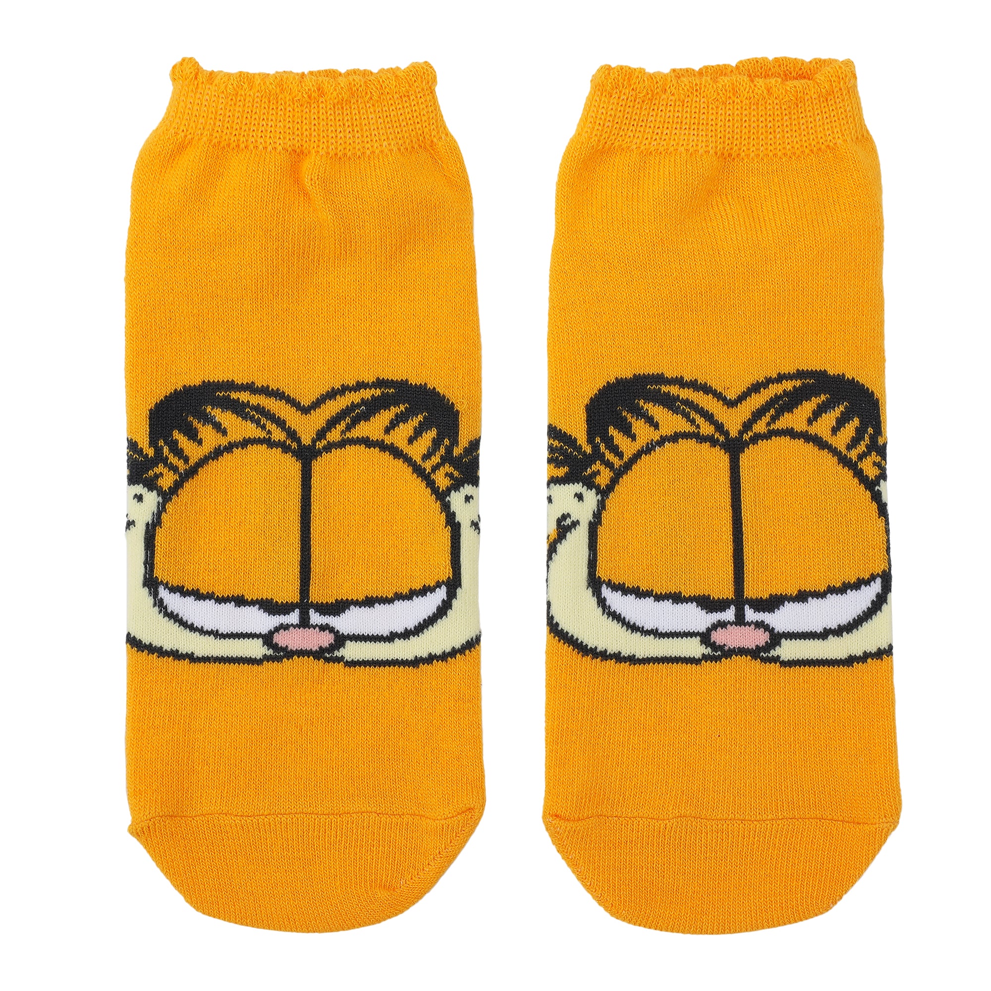 Garfield & Odie Character Art Women's 5-Pair Ankle Socks