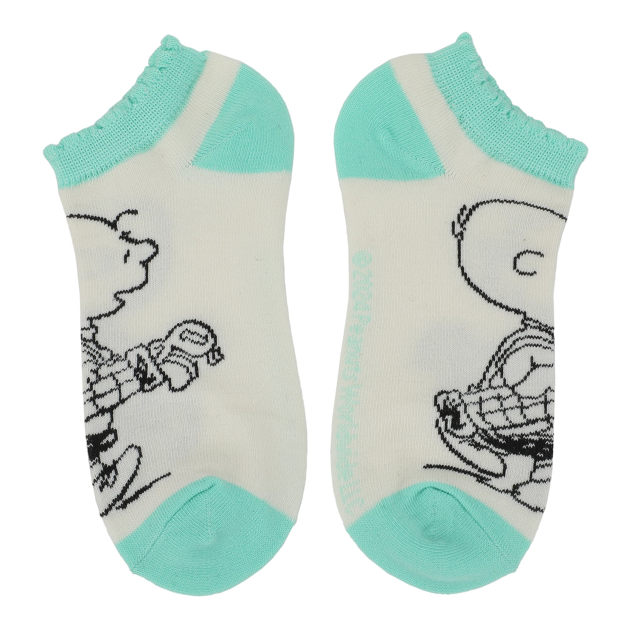 Peanuts Sports Clubs Women's 5-Pair Ankle Socks