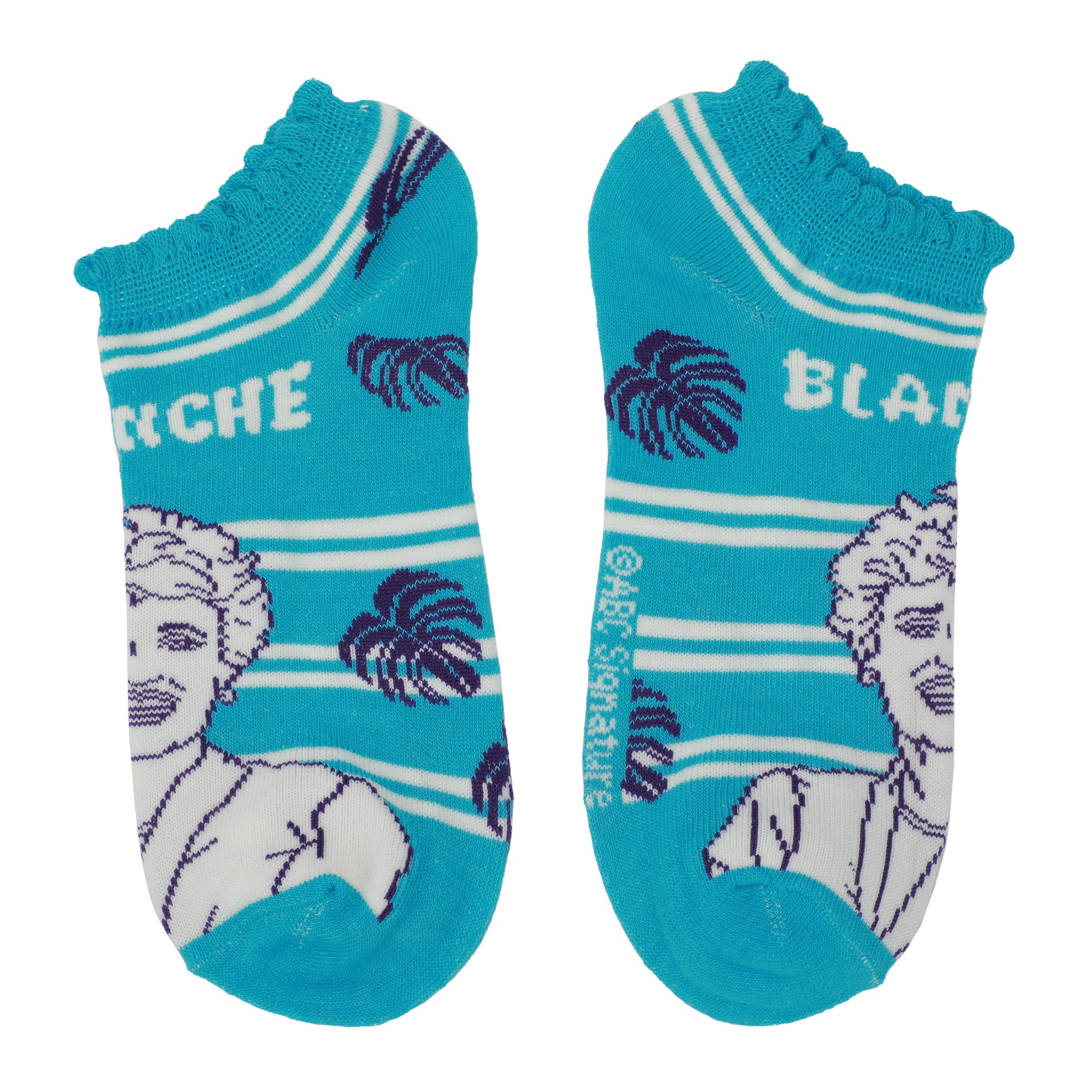 Golden Girls Character Illustrations Women's 5-Pair Ankle Socks