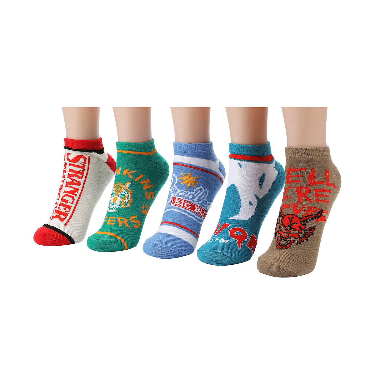 Stranger Things Season 5 Ankle Socks (5-Pack)