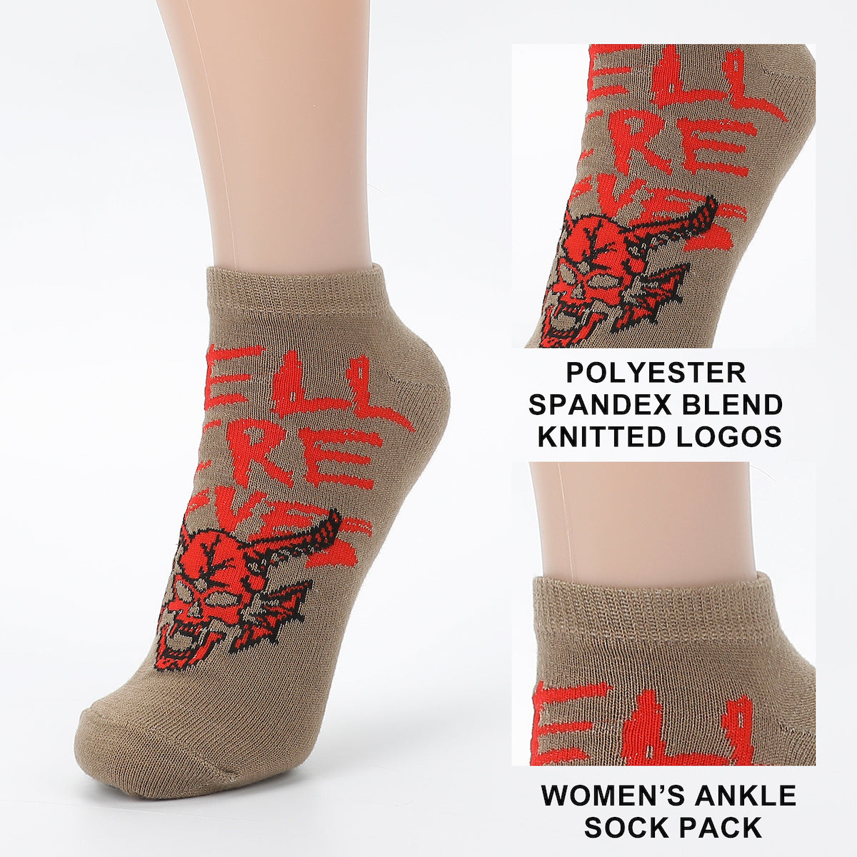 Stranger Things Season 5 Ankle Socks (5-Pack)