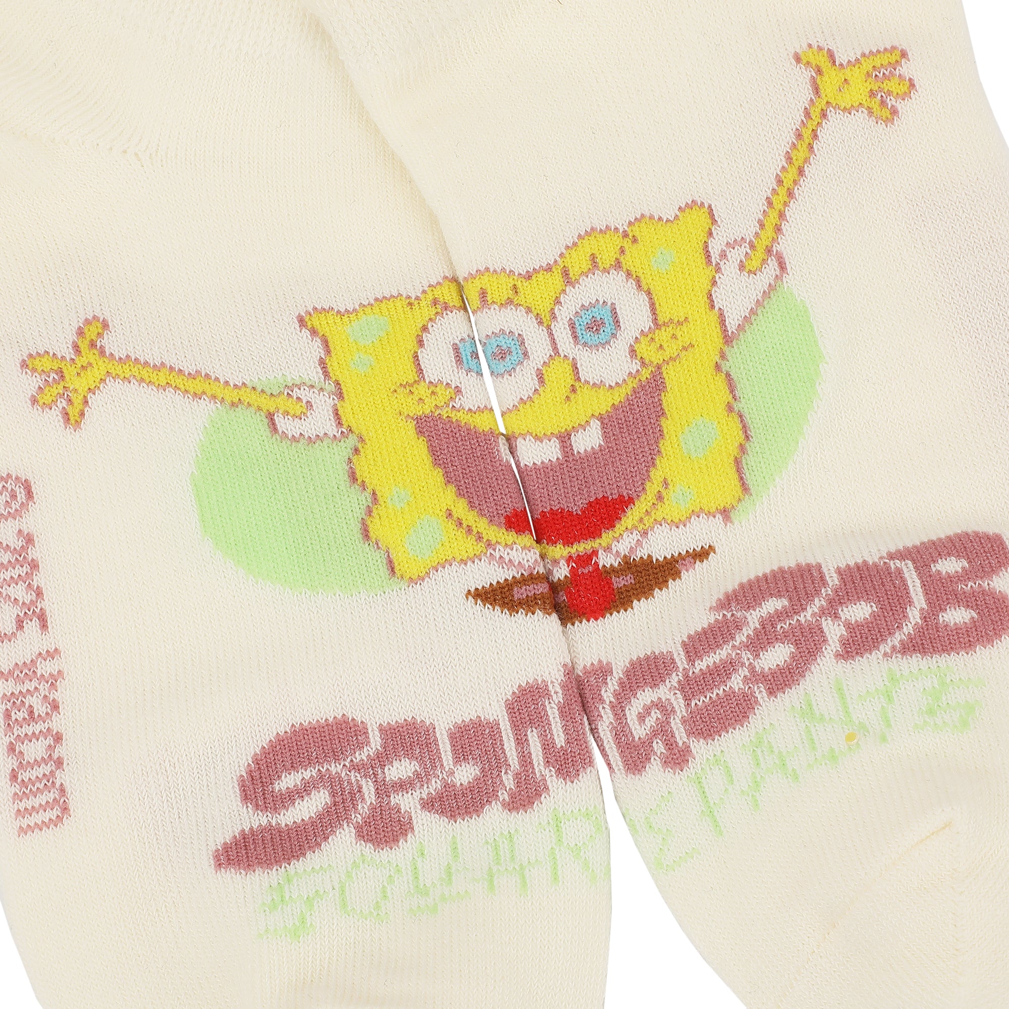 Spongebob Squarepants Mixed Characters Womens Ankle Socks 5 Pack