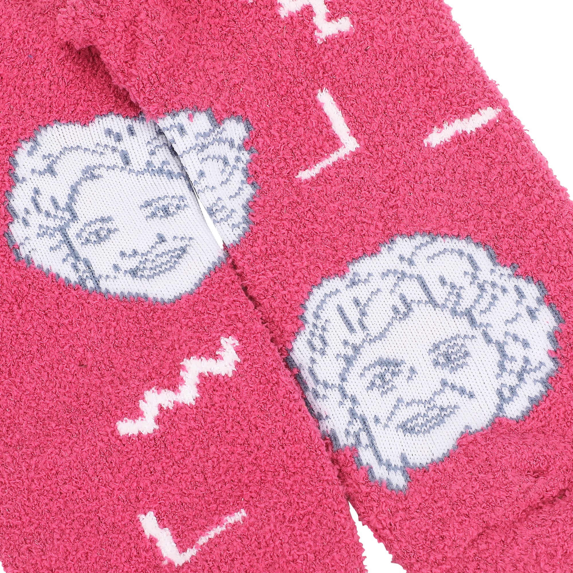 Golden Girls Chenille and Scallops Womens Cozy Ankle Socks 3 Packs