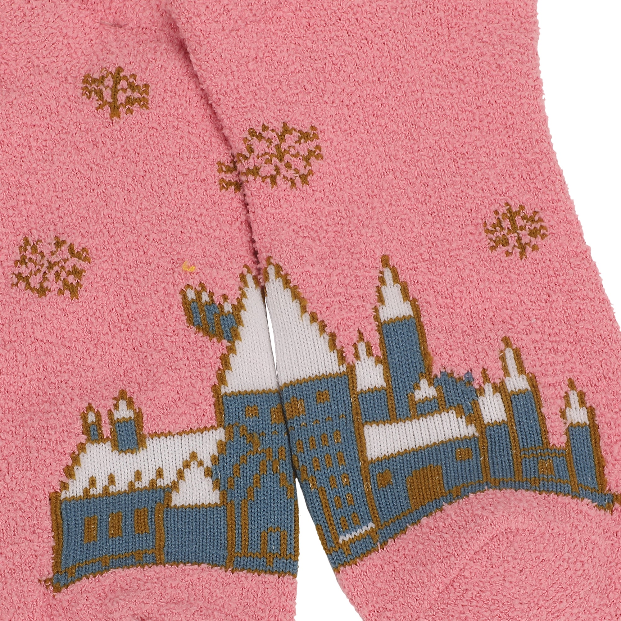 Harry Potter Hogwarts Castle And Hedwig Womens Cozy Ankle Socks 3 Pack