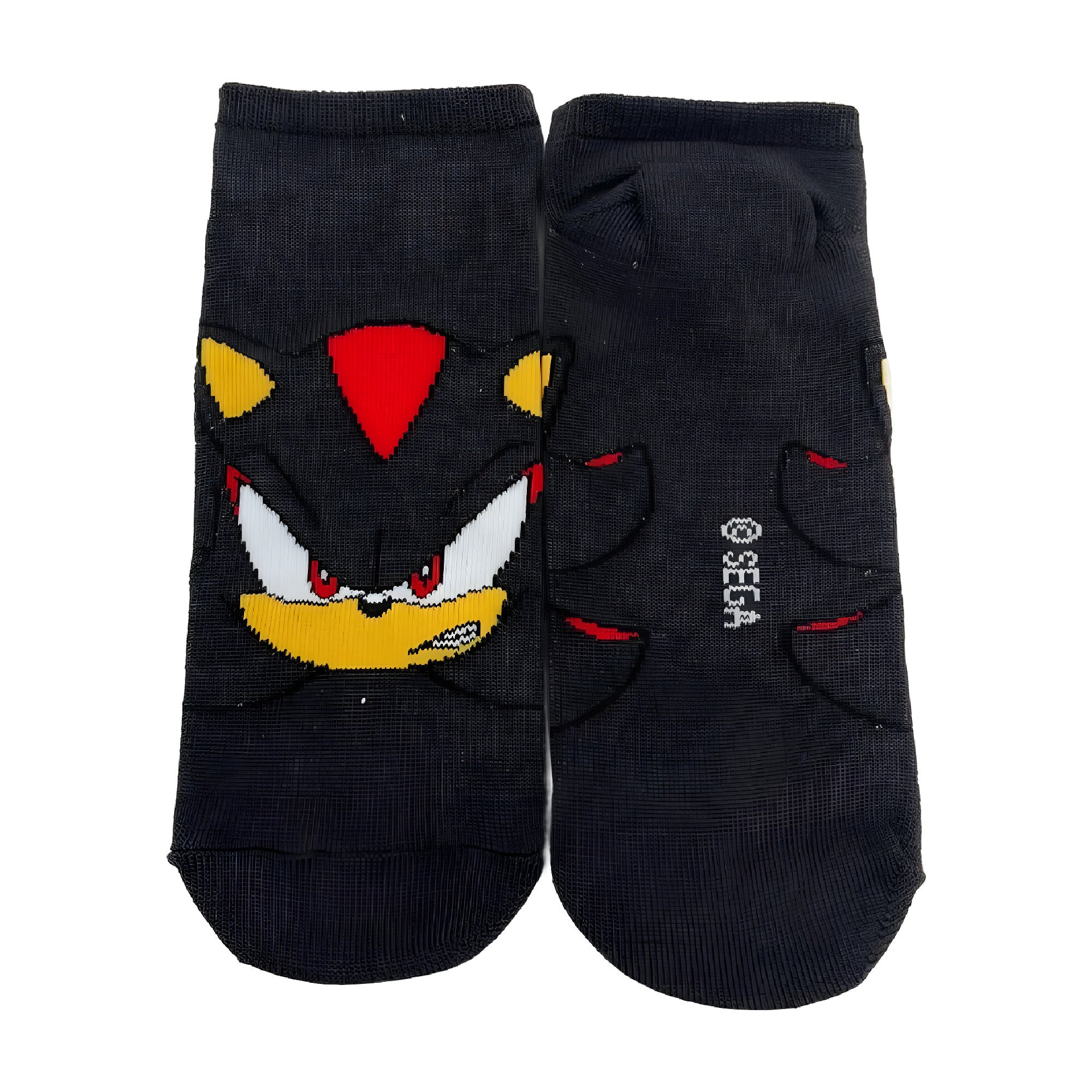 Sonic The Hedgehog Character Heads Women’s 5-Pair Pack Ankle Socks