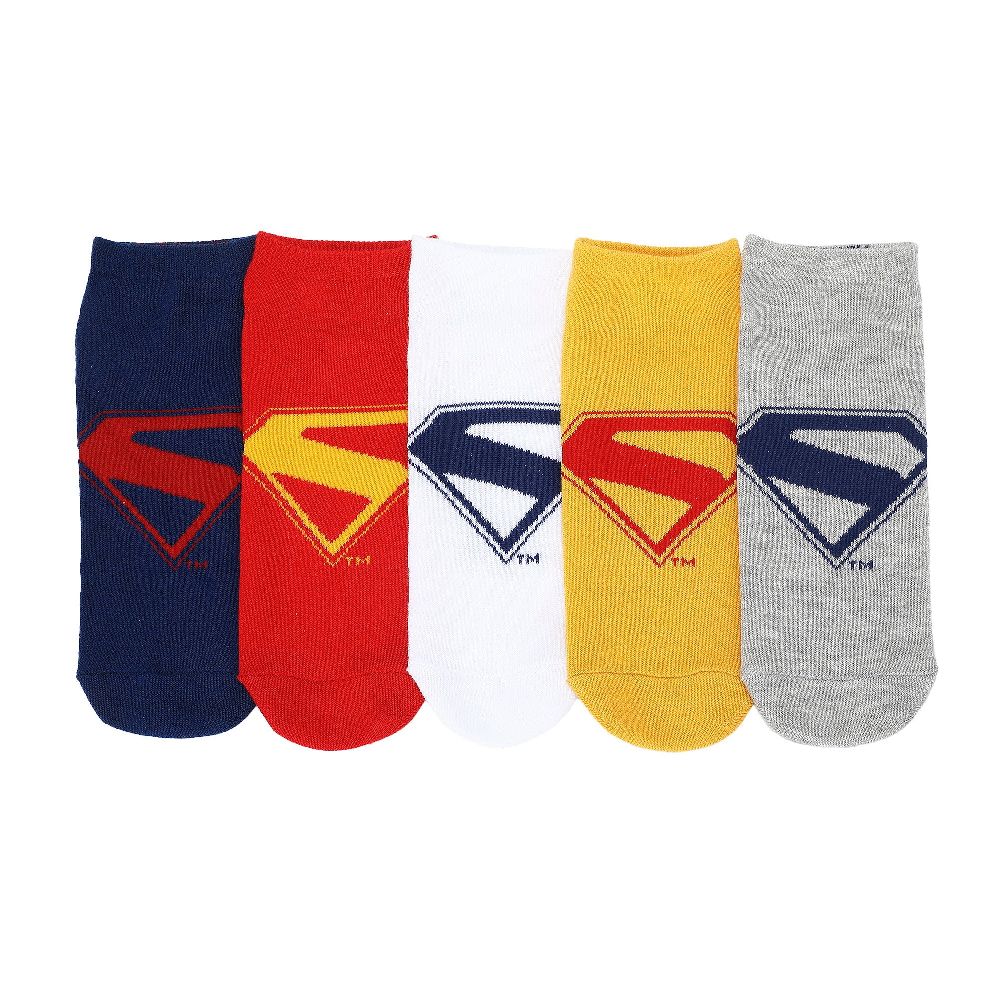 Supergirl Movie 2026 Logo Women’s 5-Pair Pack Ankle Socks