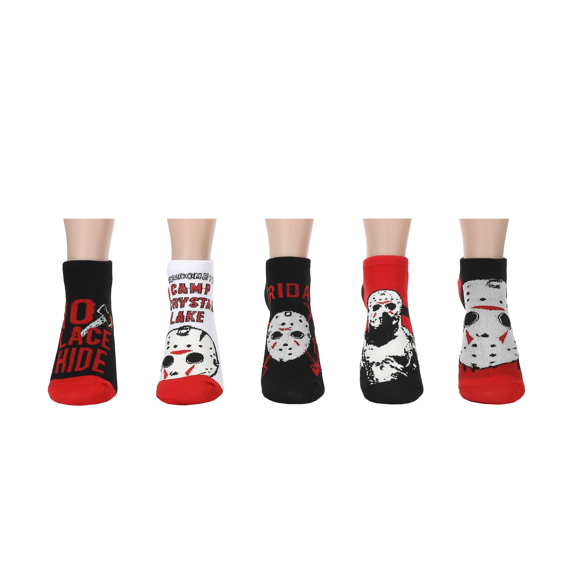 Friday the 13th Freddy Krueger Women’s Ankle Socks (Pack of 5)