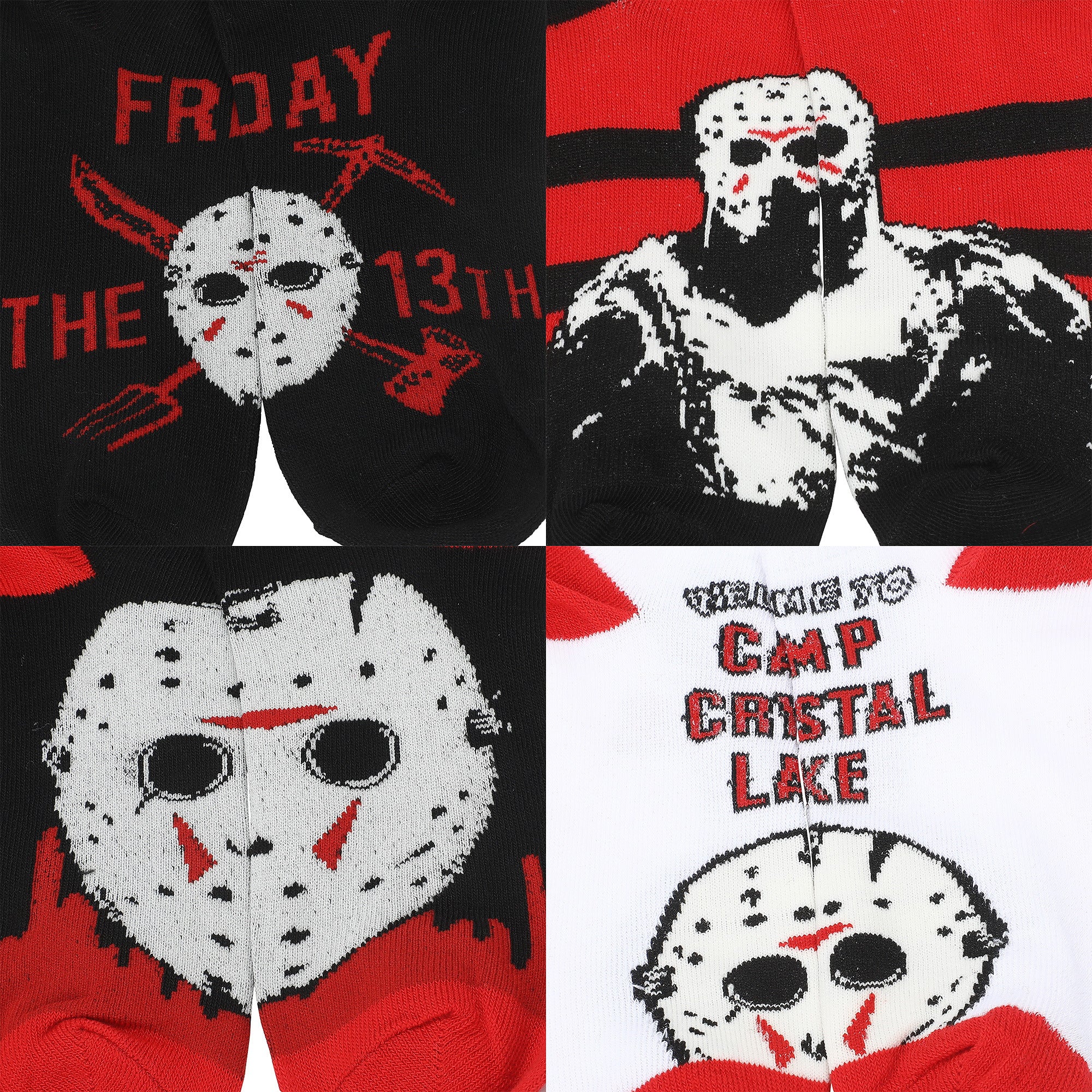 Friday the 13th Freddy Krueger Women’s Ankle Socks (Pack of 5)