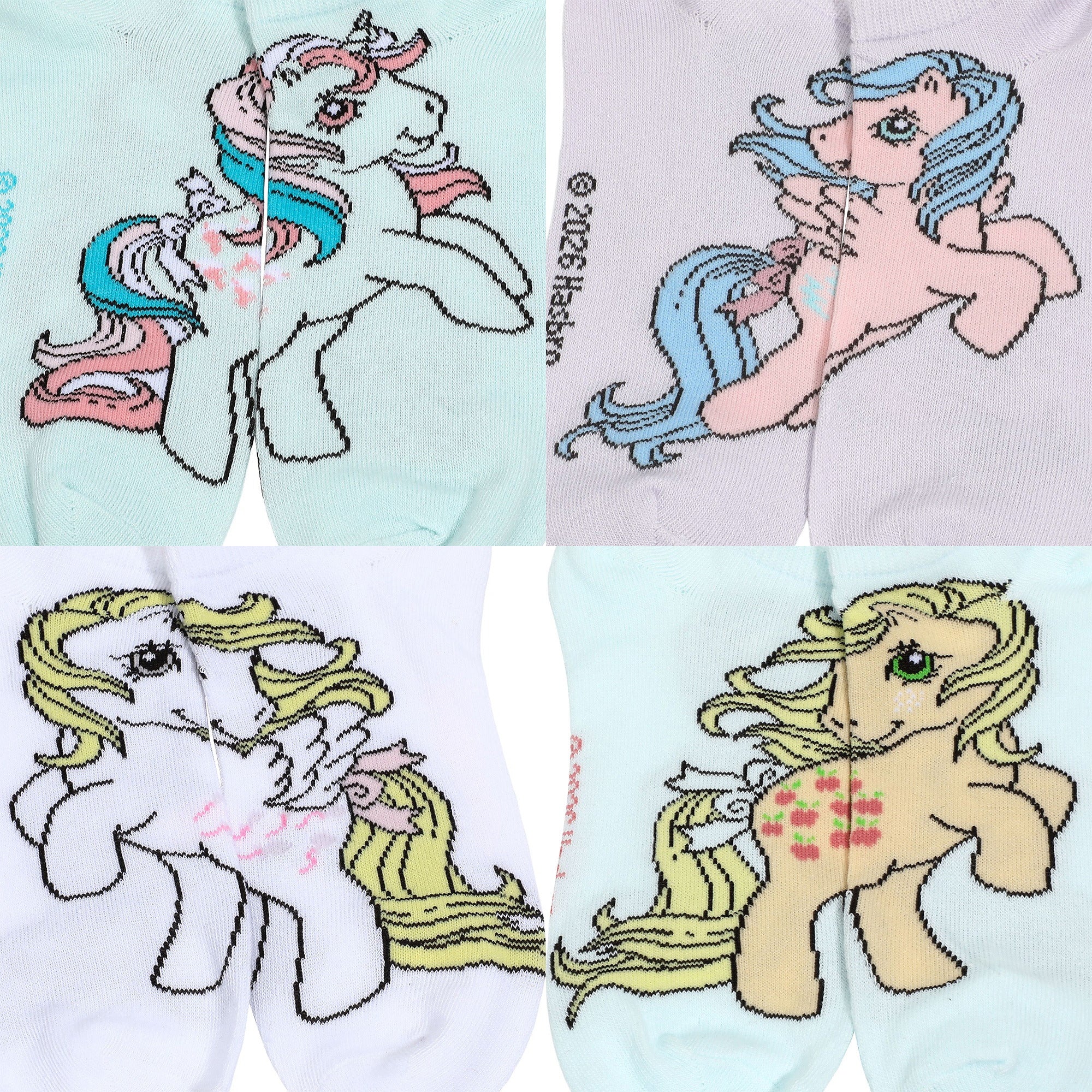 My Little Pony Retro Ankle Socks for Women Casual Everyday