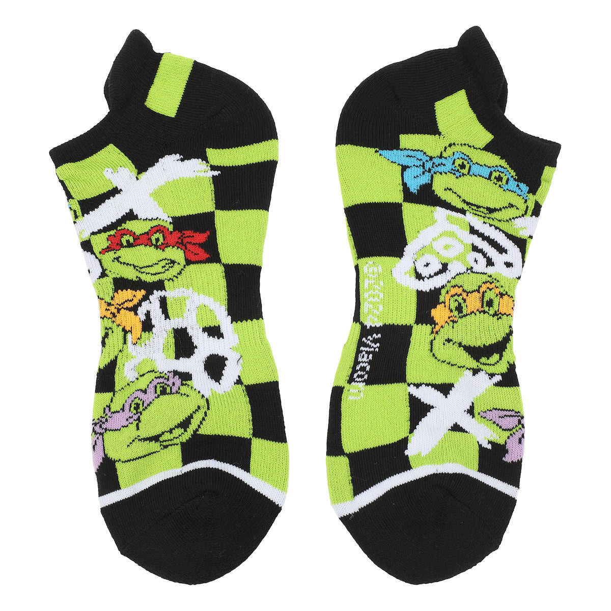 Teenage Mutant Ninja Turtles Character Art Men's 5-Pair Ankle Socks