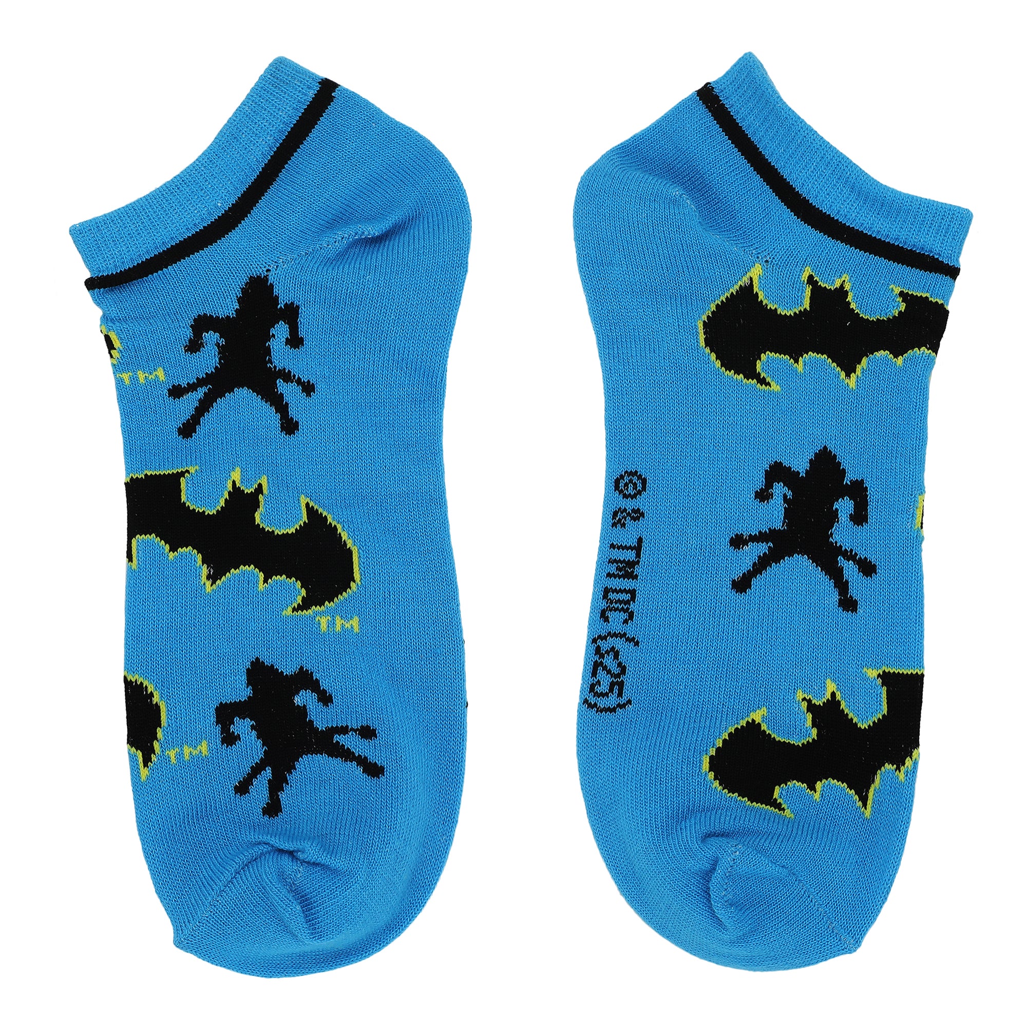 Batman & Joker Women's 5-Pair Ankle Socks