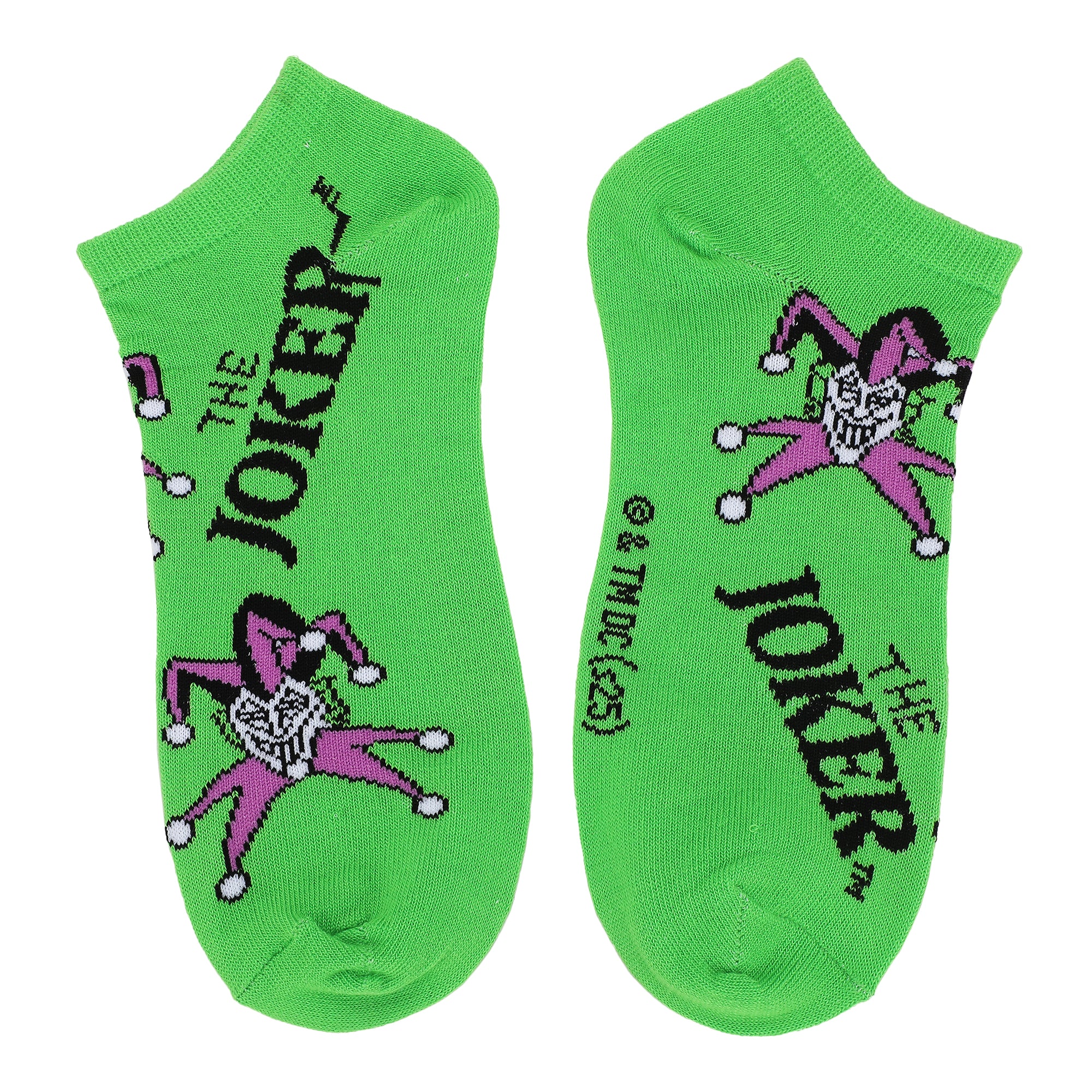 Batman & Joker Women's 5-Pair Ankle Socks