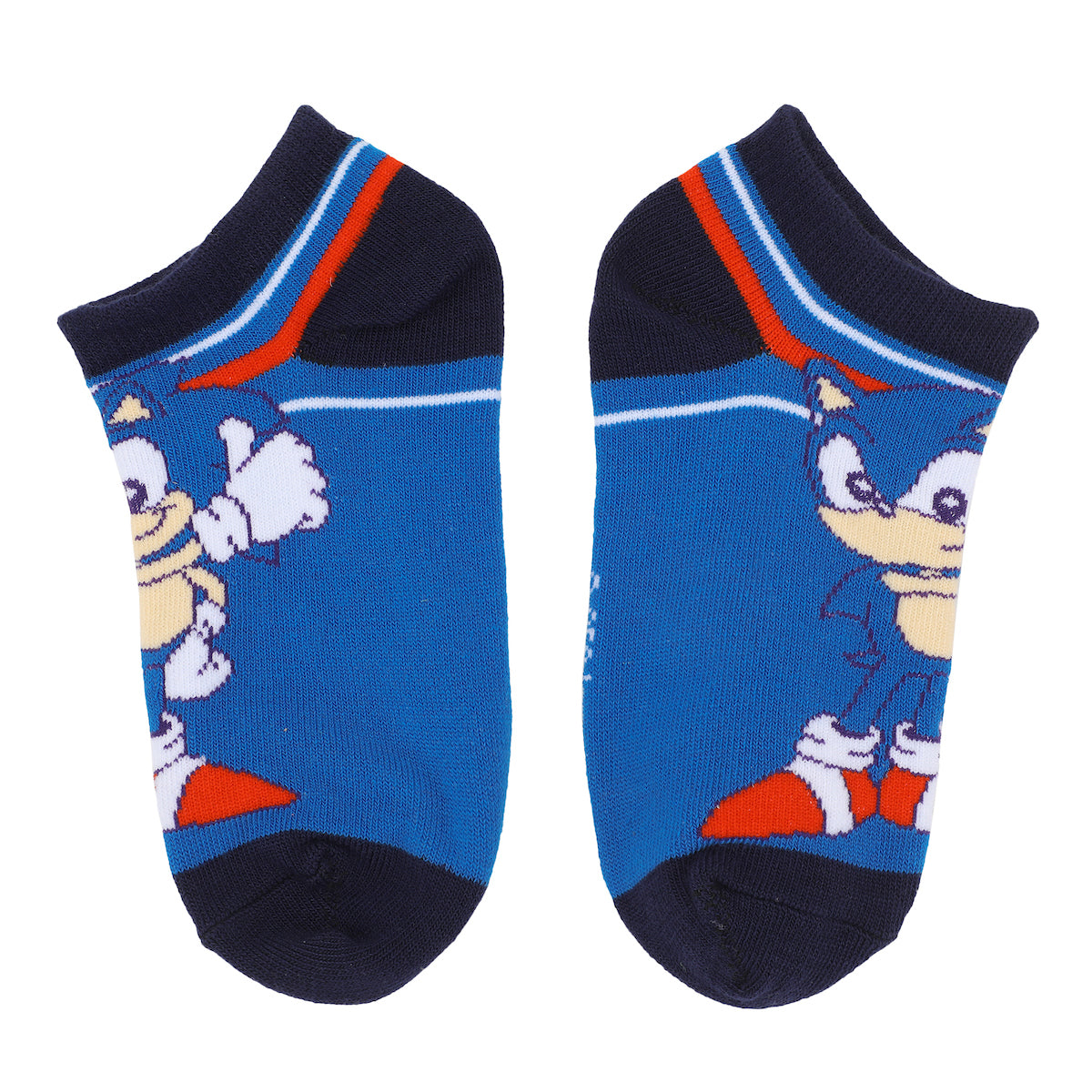 Sonic the Hedgehog Characters 6-Pack of Kids' Ankle Socks