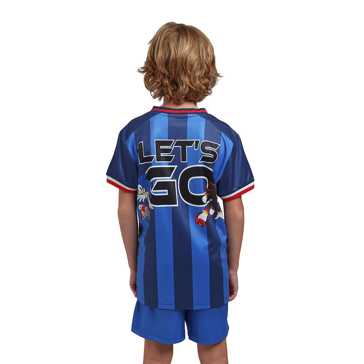 Sonic The Hedgehog Sonic & Shadow Boy's 2-Pack Soccer Jersey & Shorts Combo Set