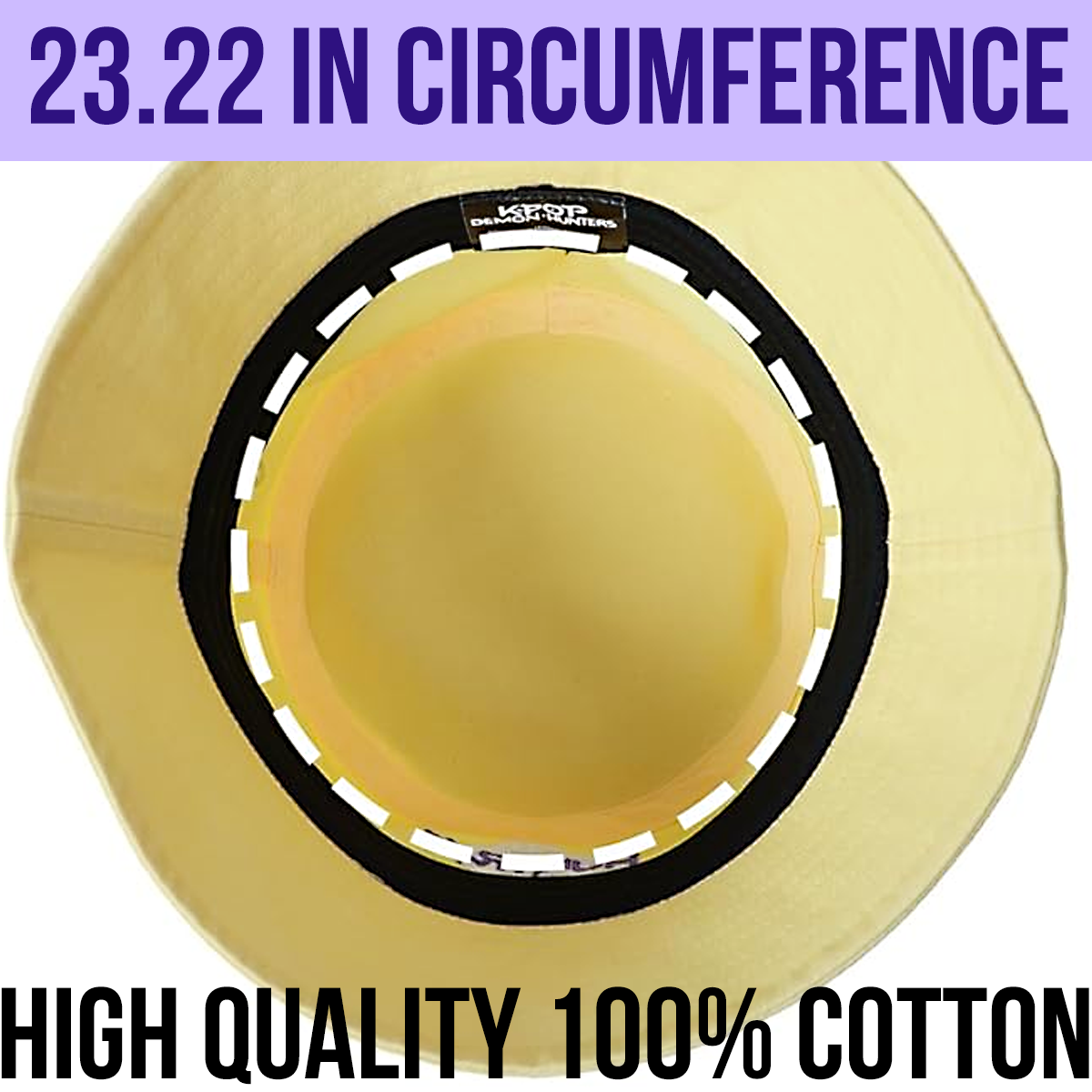 KPop Demon Hunters Zoey HuntrX Logo Cosplay Bucket Hat