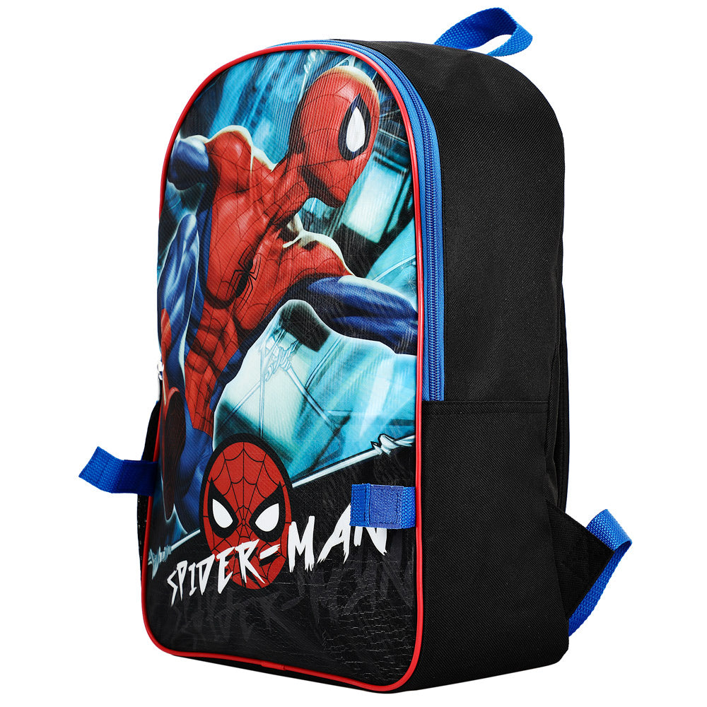 Marvel Spider-Man Superhero 2-Pc Kids Backpack and Lunch box Set for boys