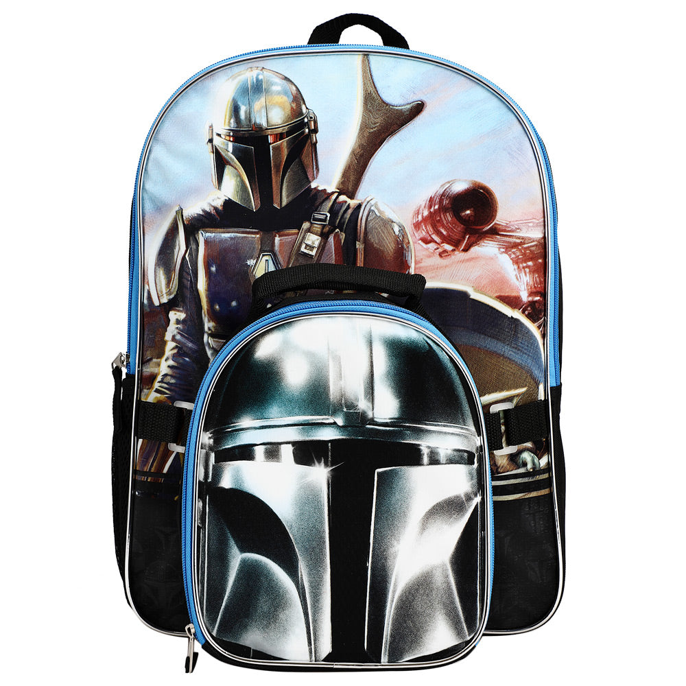 bioworld star wars mini backpack Star Wars The Mandalorian Grogu Backpack with Lunch Box – Bioworld