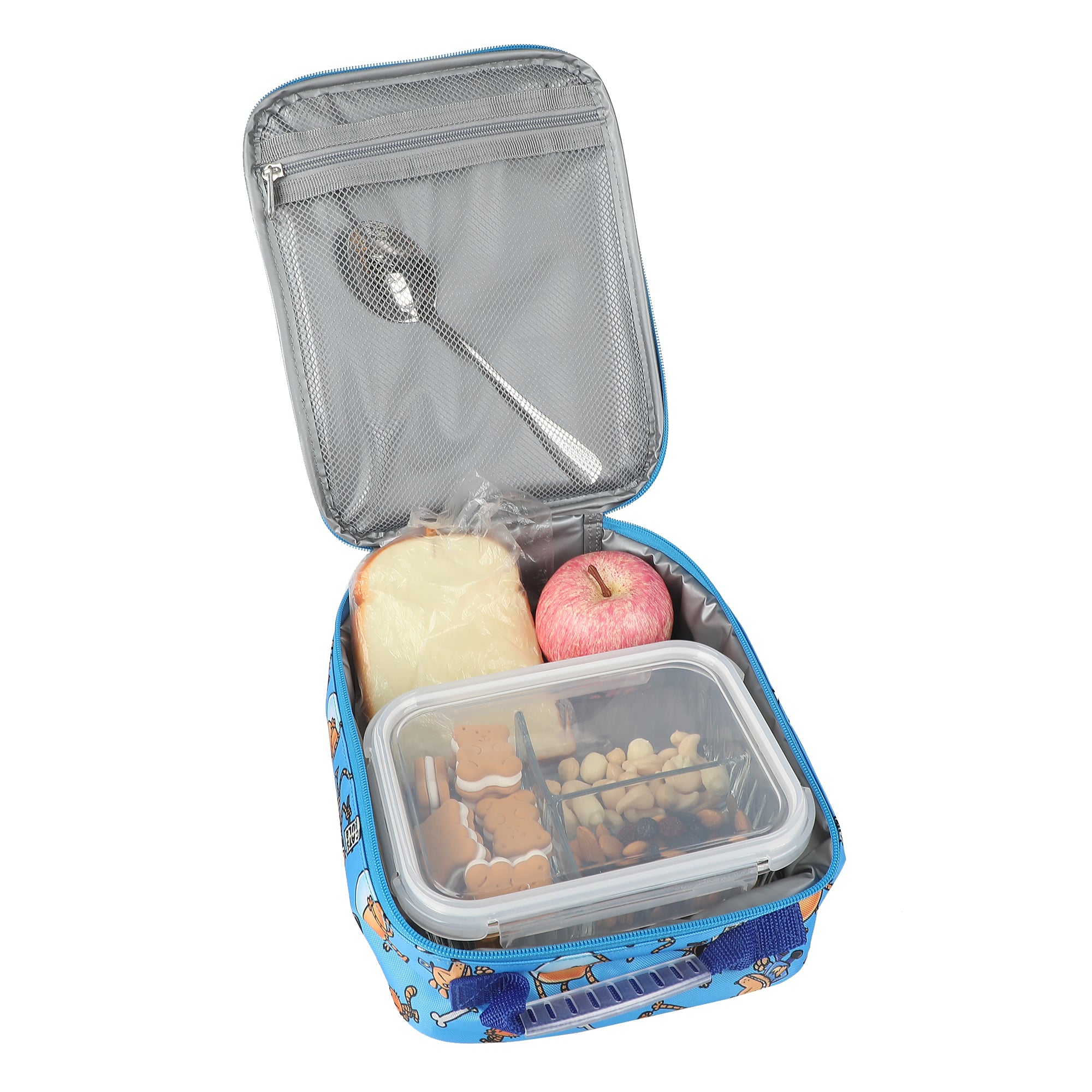 Dog Man 2-Piece 16"  Youth Premium Backpack & Lunch Kit Set For School Boys and Girls