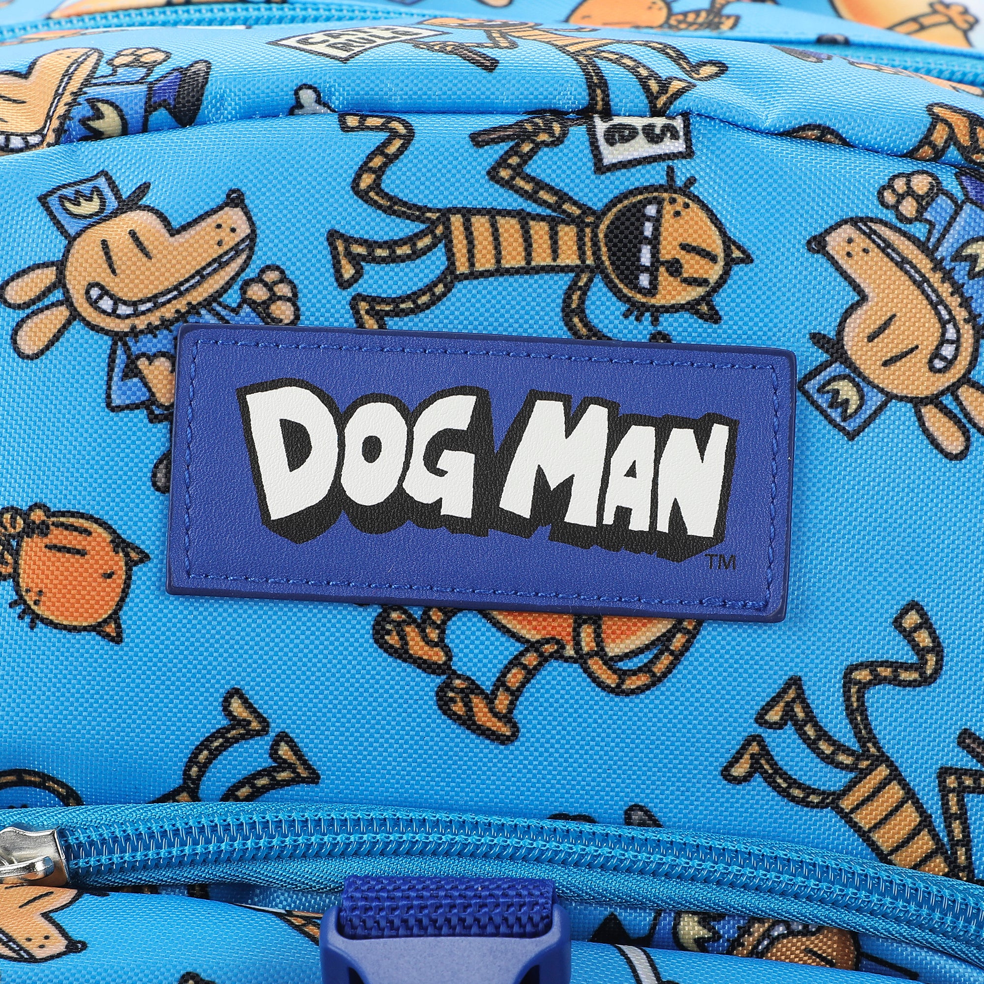 Dog Man 2-Piece 16"  Youth Premium Backpack & Lunch Kit Set For School Boys and Girls